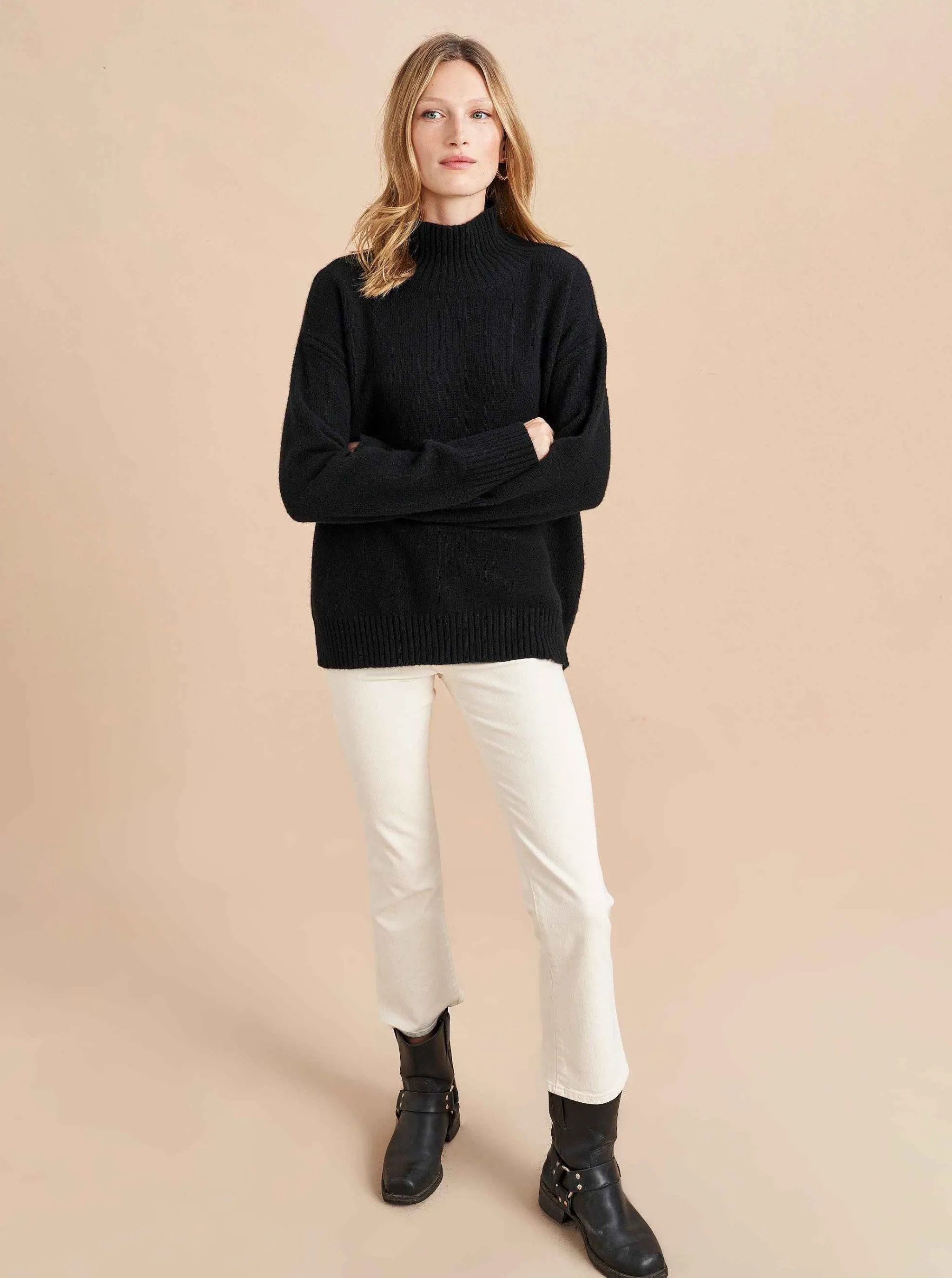 La Ligne Turtlenecks*Val Turtleneck Black