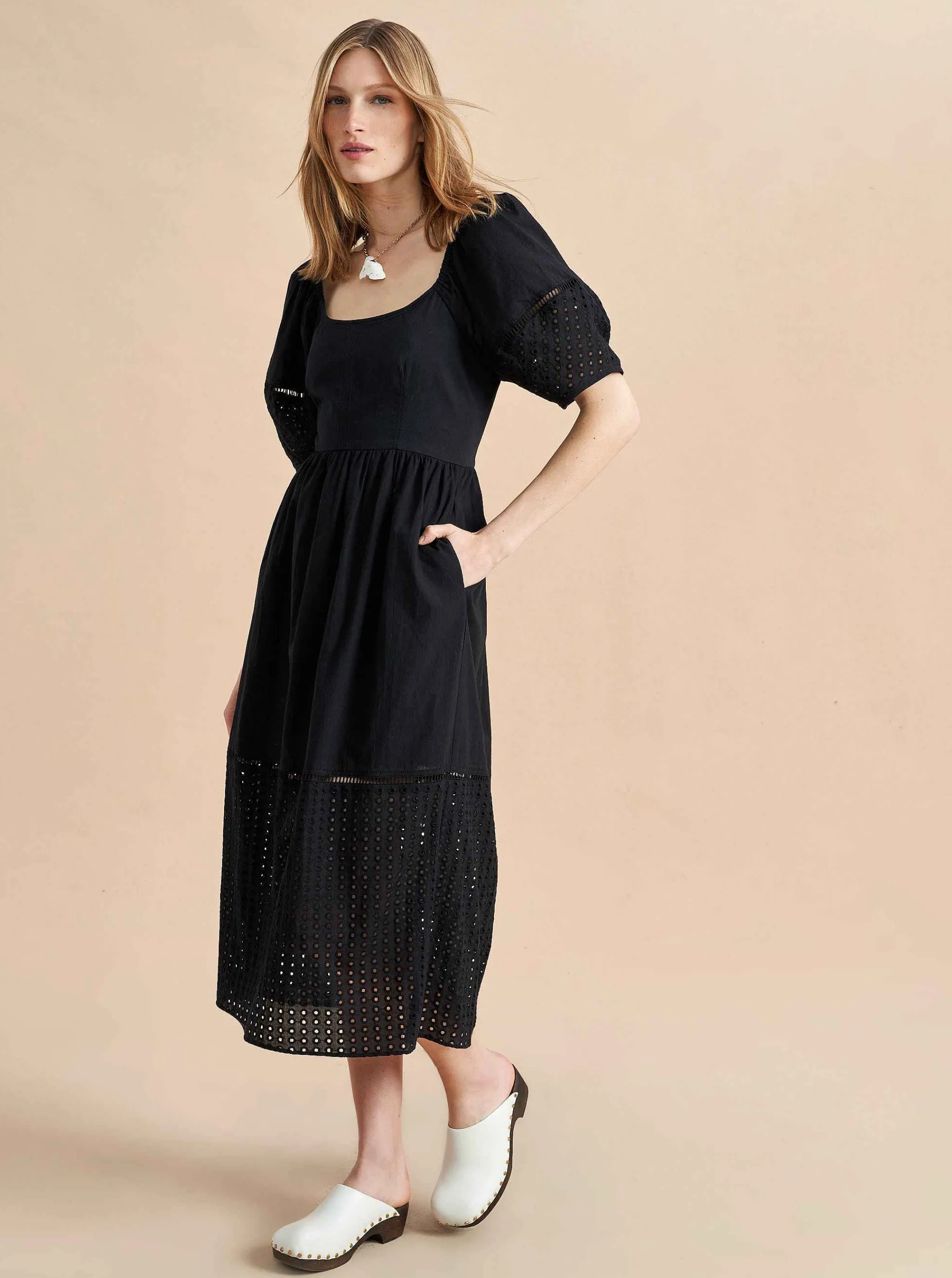 La Ligne Midi Dresses*Lulu Dress Black