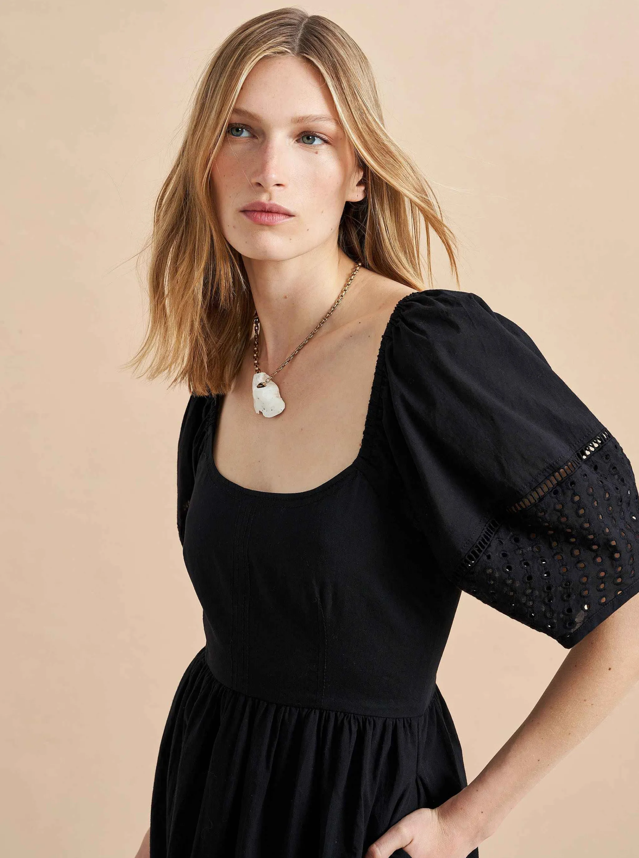 La Ligne Midi Dresses*Lulu Dress Black