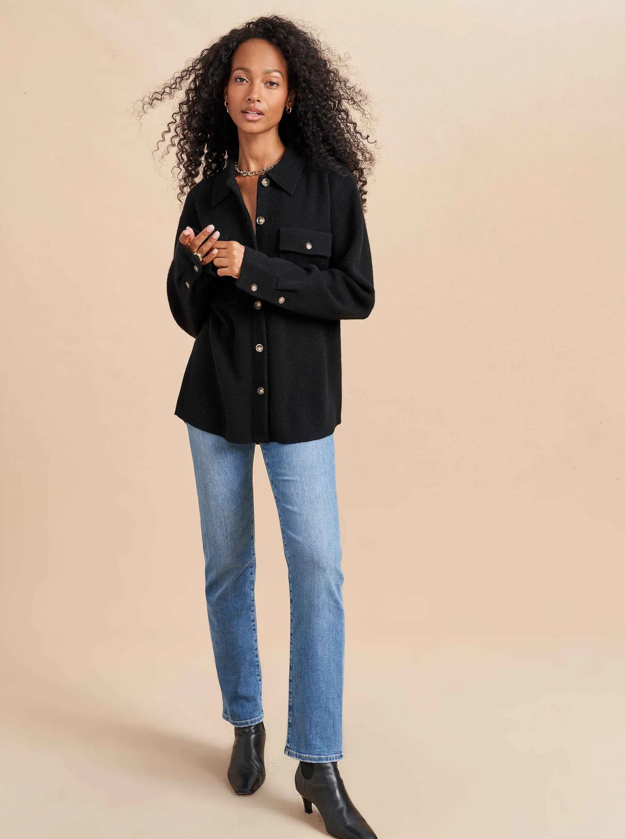 La Ligne Outerwear*Jane Jacket Black