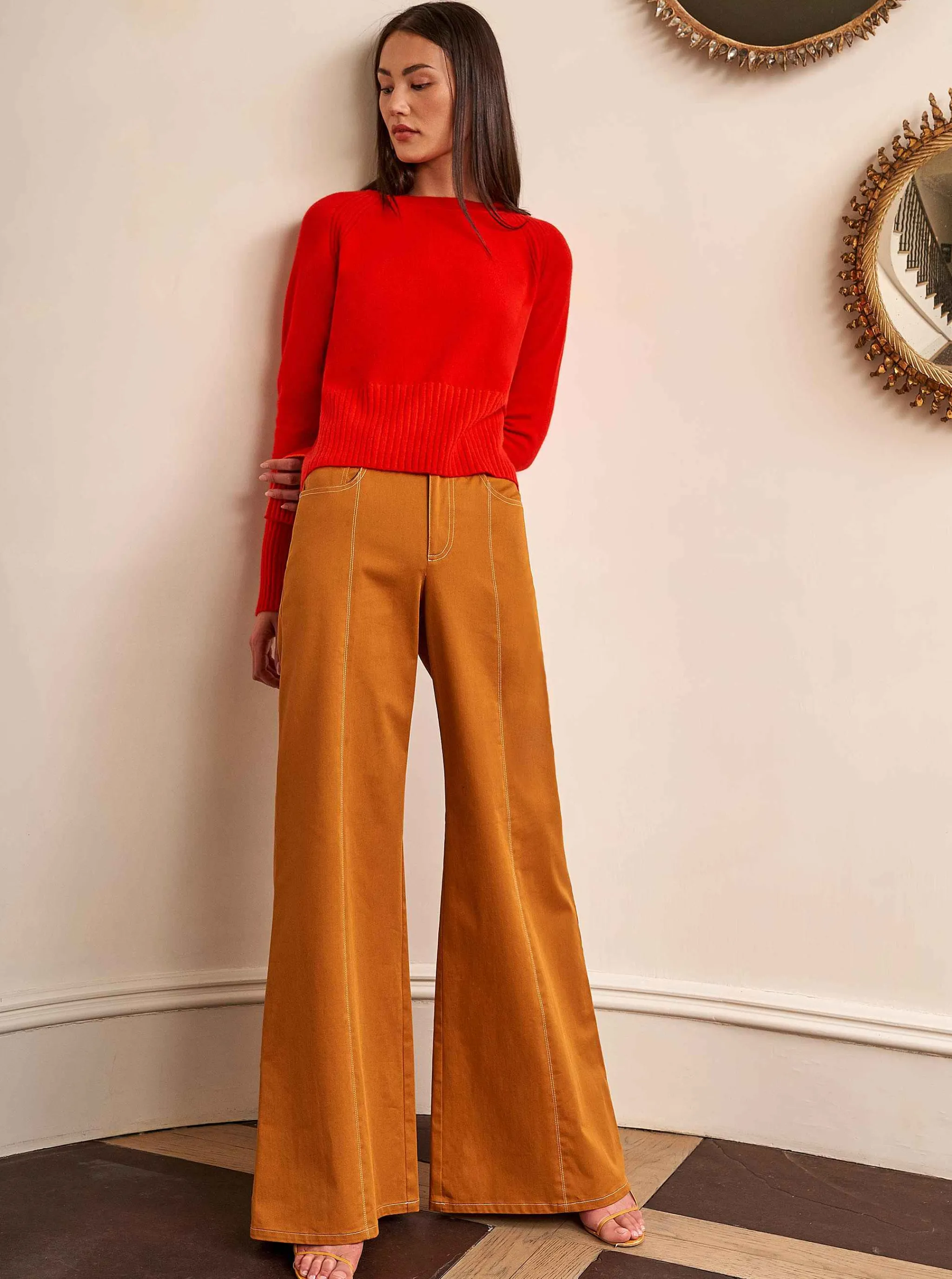 La Ligne Sweaters*Scarlet Sweater