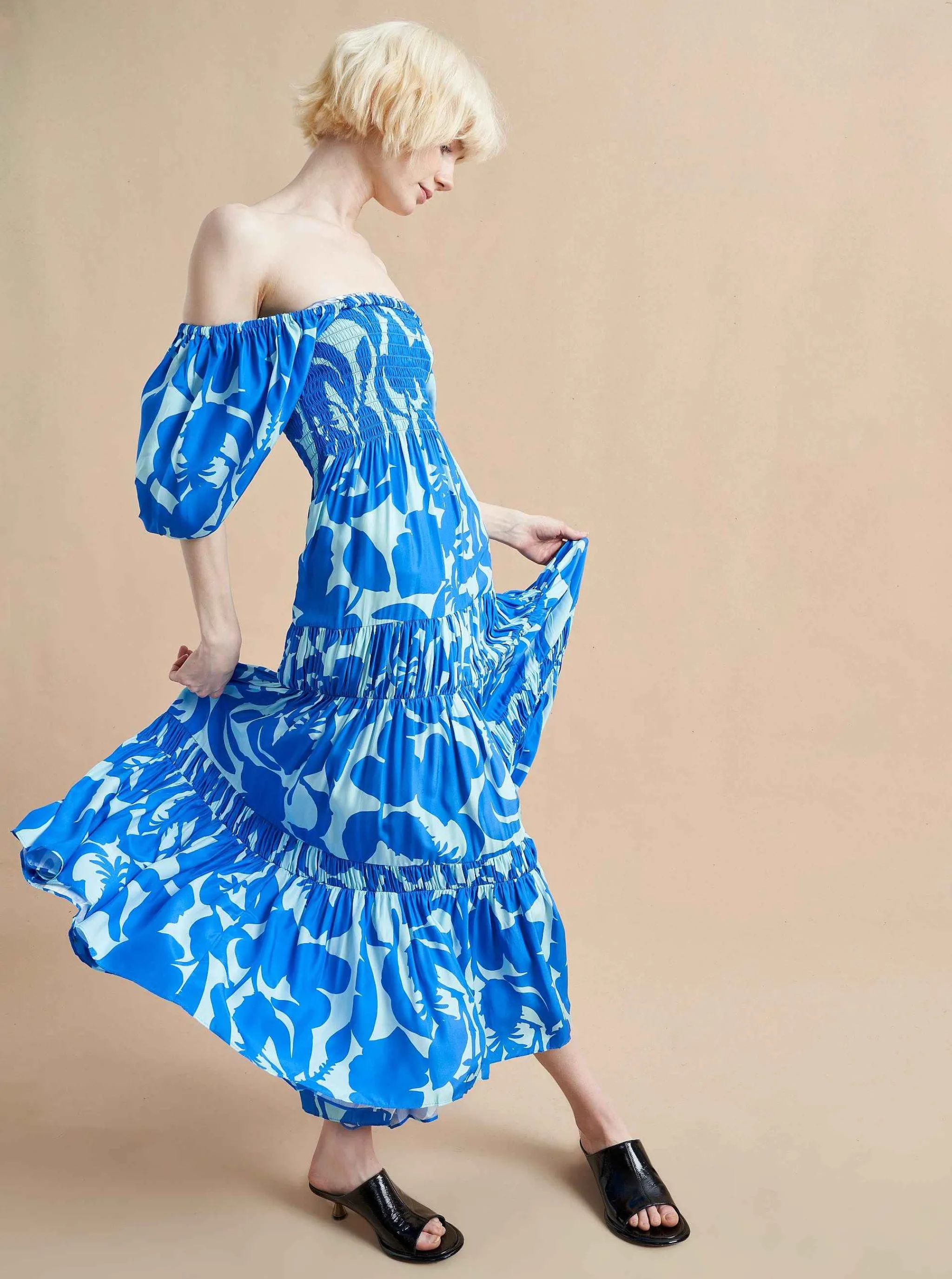 La Ligne Maxi Dresses*Pyper Dress Pale Blue