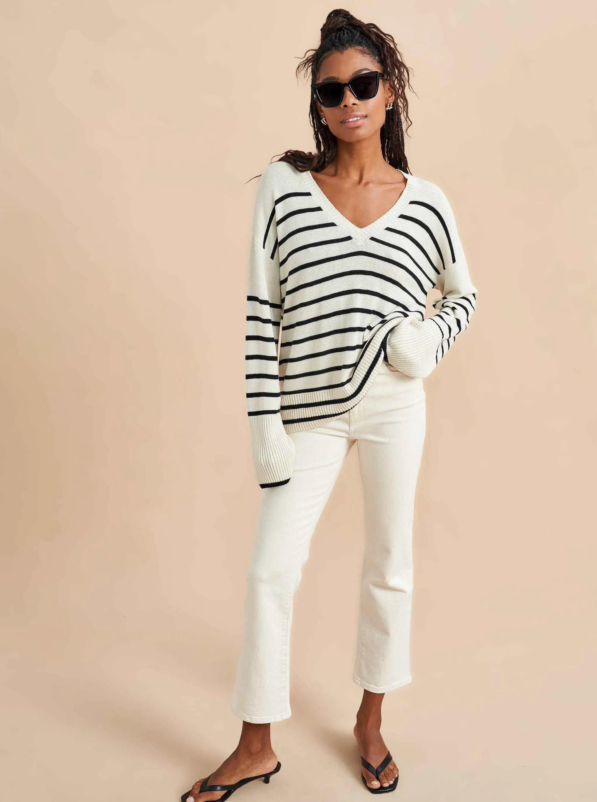 La Ligne Sweaters*Antoine V Neck Sweater