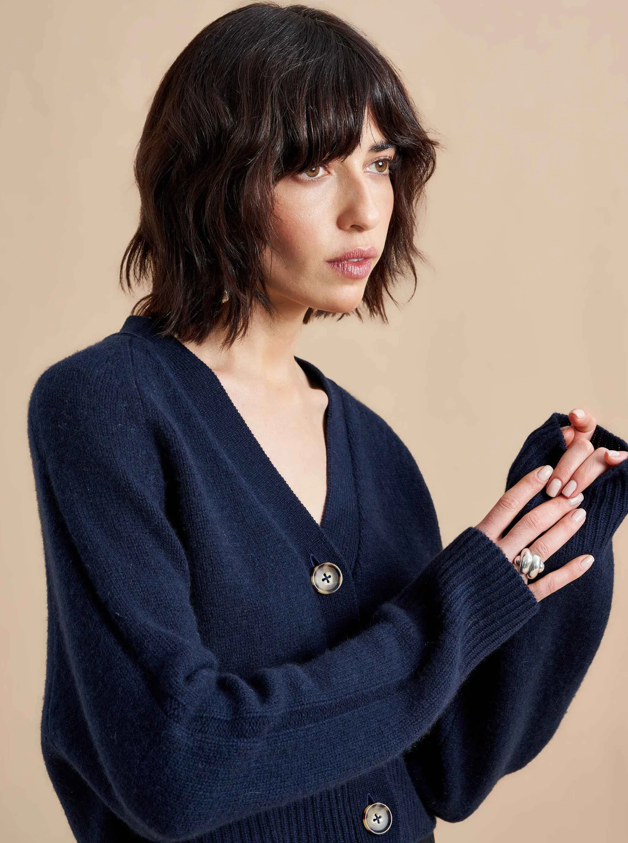 La Ligne Cardigans*Gaston Cardigan Navy