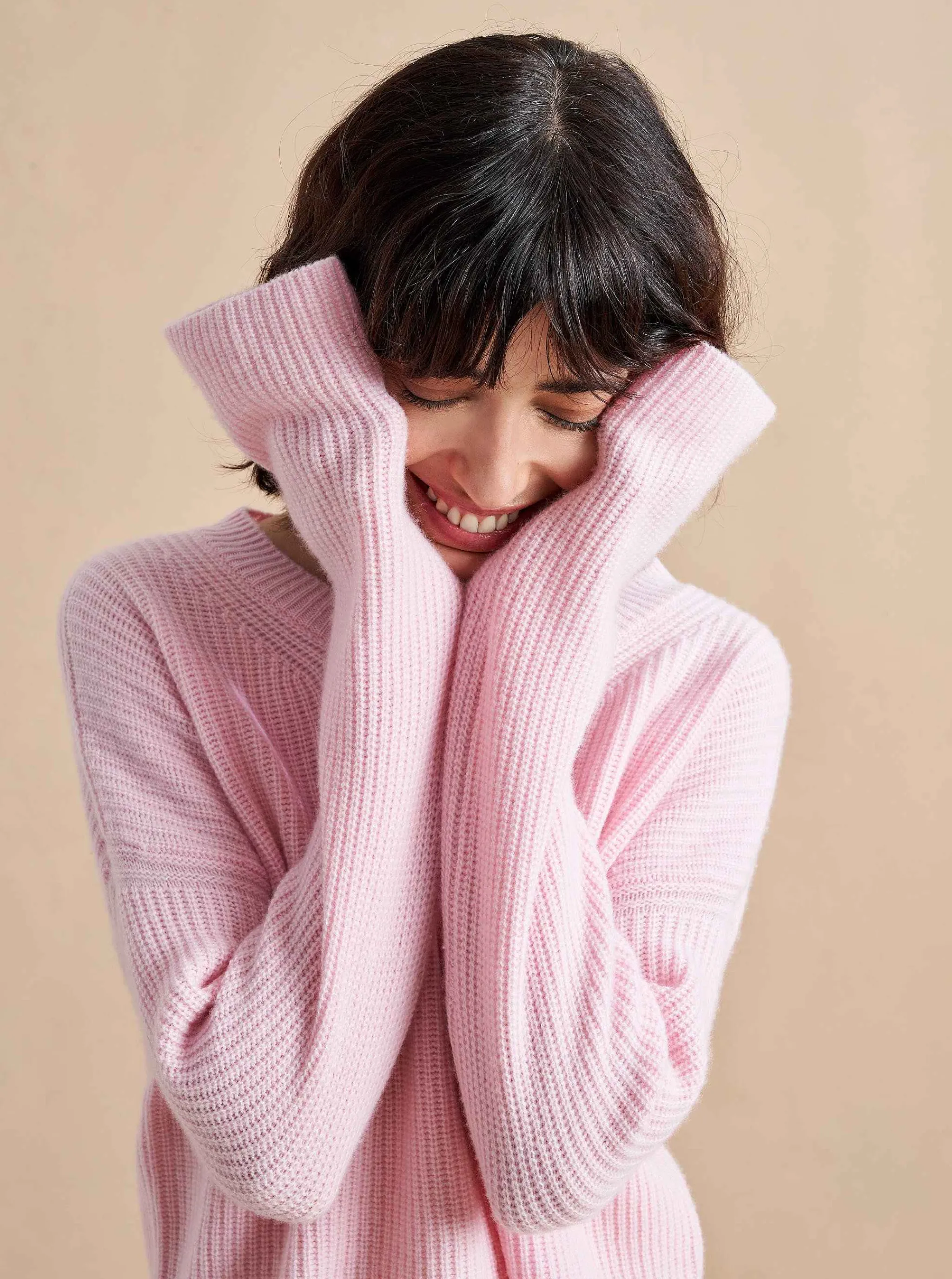 La Ligne Sweaters*Mini Toujours Sweater Pale Pink