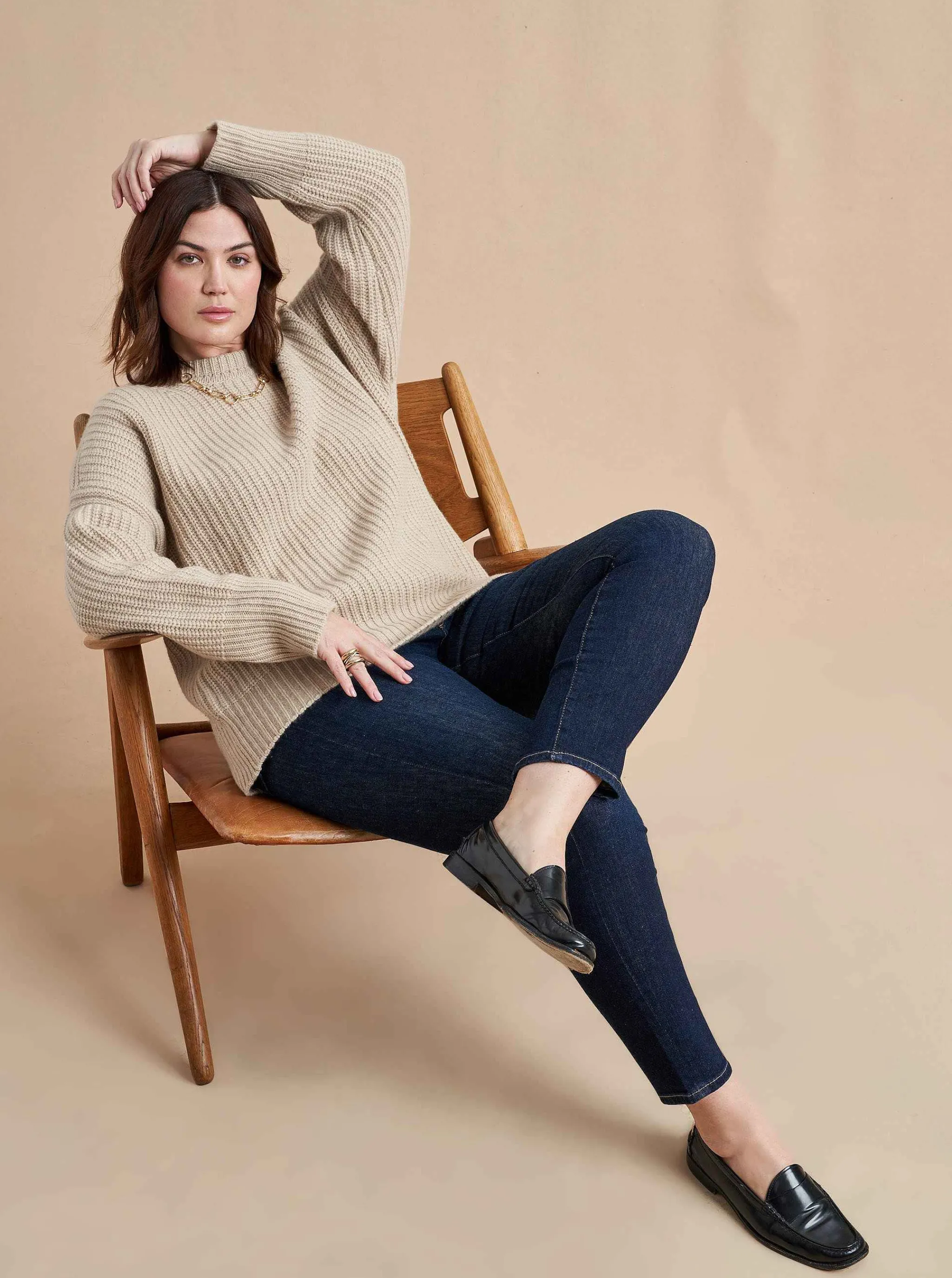 La Ligne Sweaters*Toujours Sweater Tan