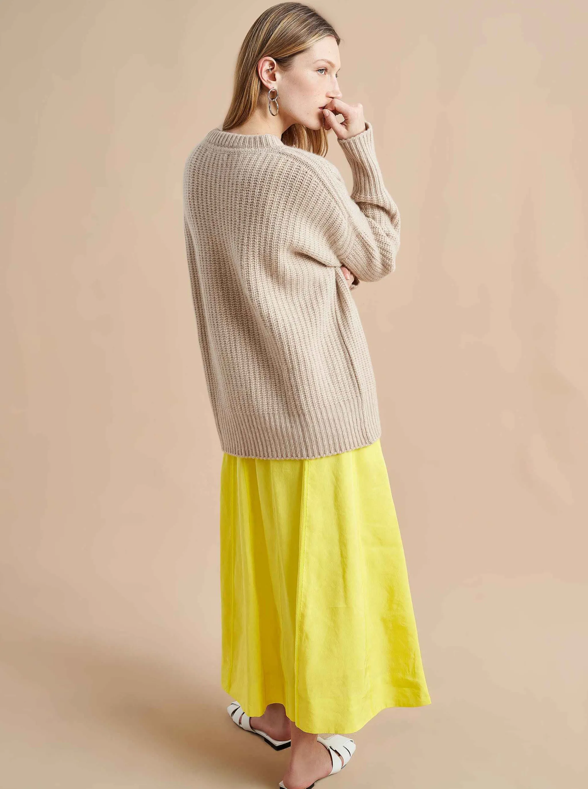 La Ligne Sweaters*Toujours Sweater Tan