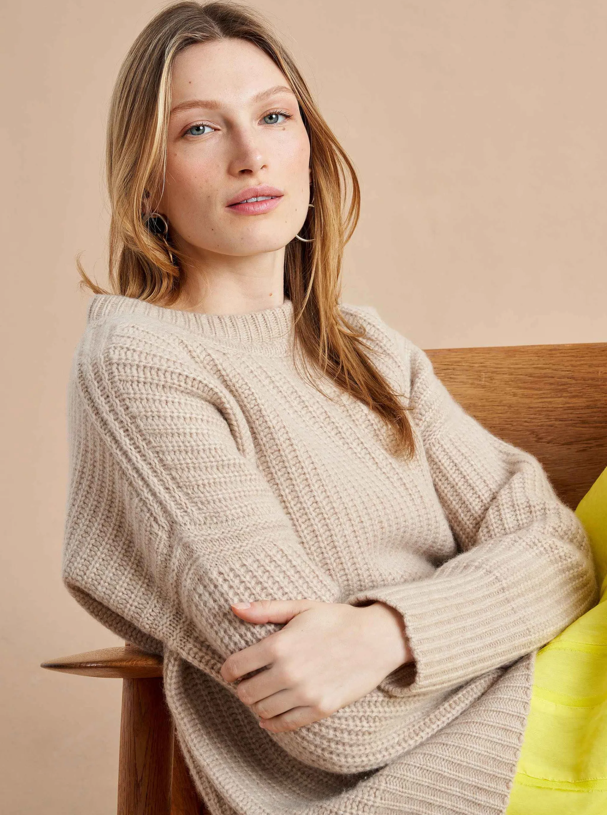 La Ligne Sweaters*Toujours Sweater Tan