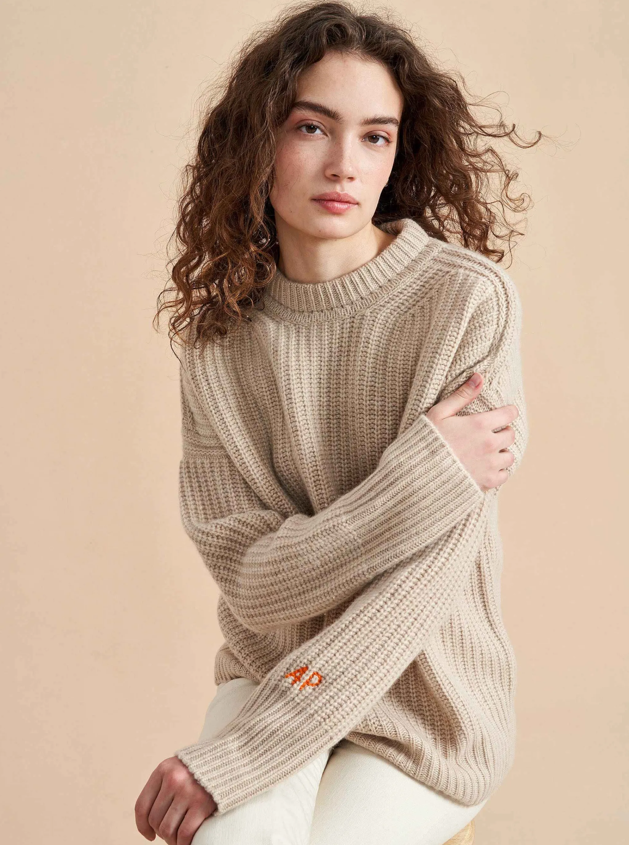 La Ligne Sweaters*Toujours Sweater Tan