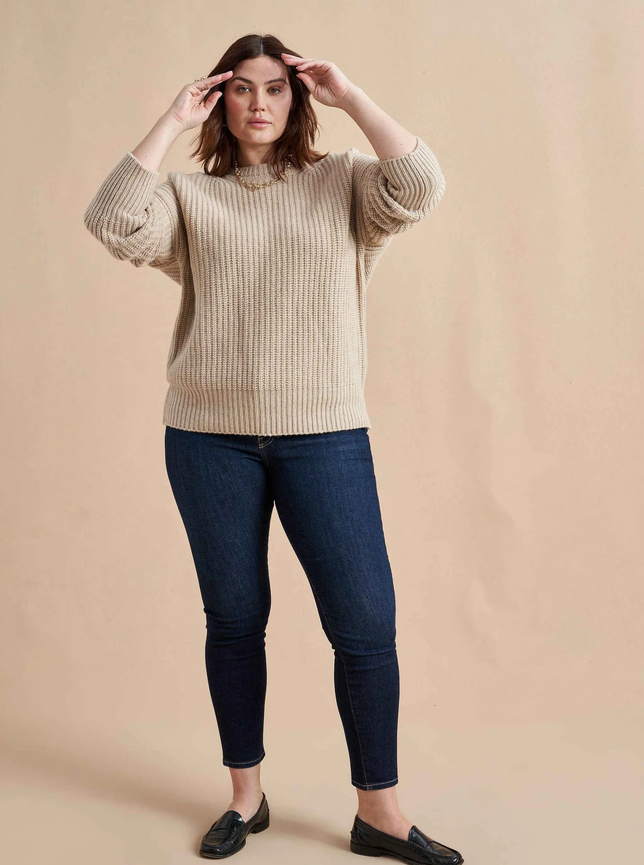 La Ligne Sweaters*Toujours Sweater Tan