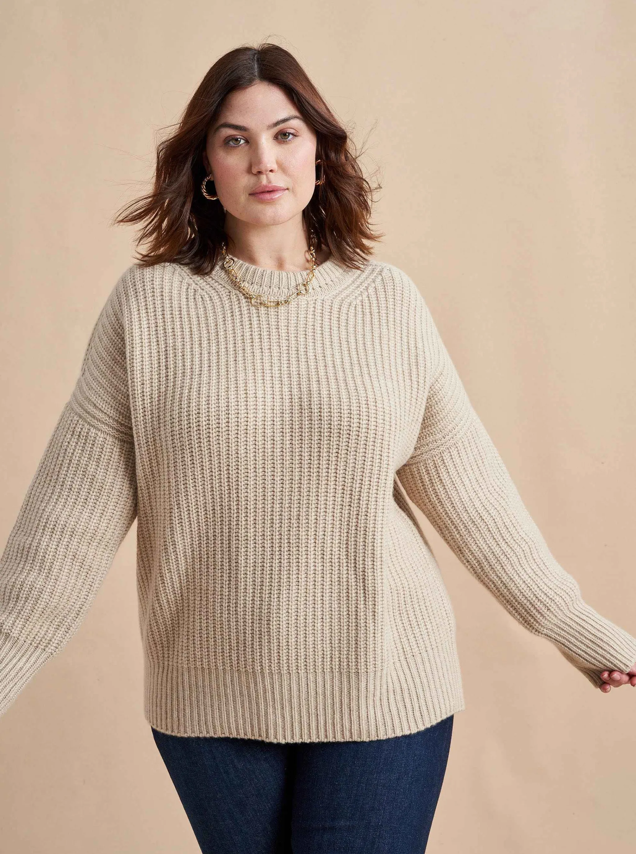 La Ligne Sweaters*Toujours Sweater Tan