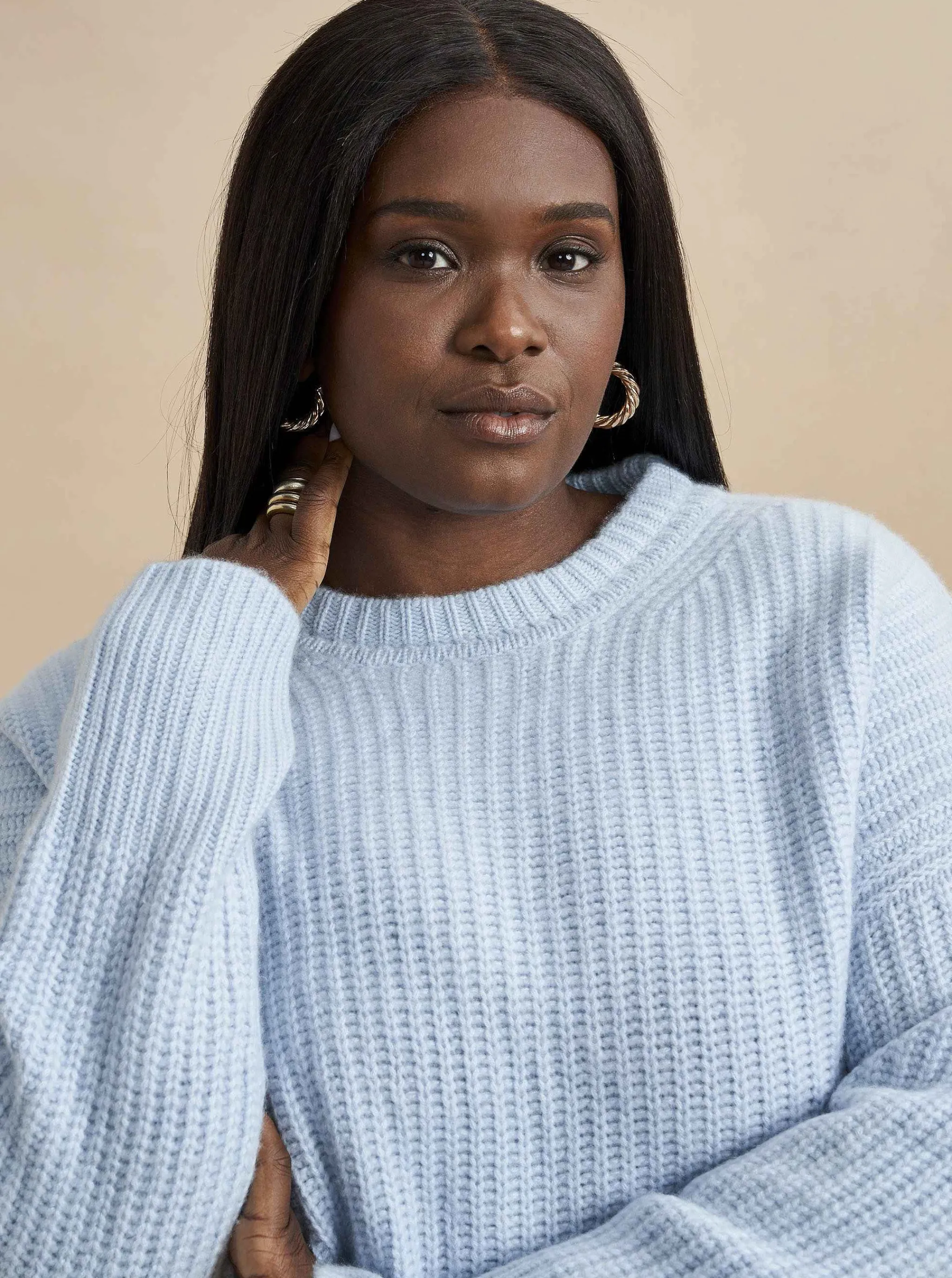 La Ligne Sweaters*Toujours Sweater Pale Blue