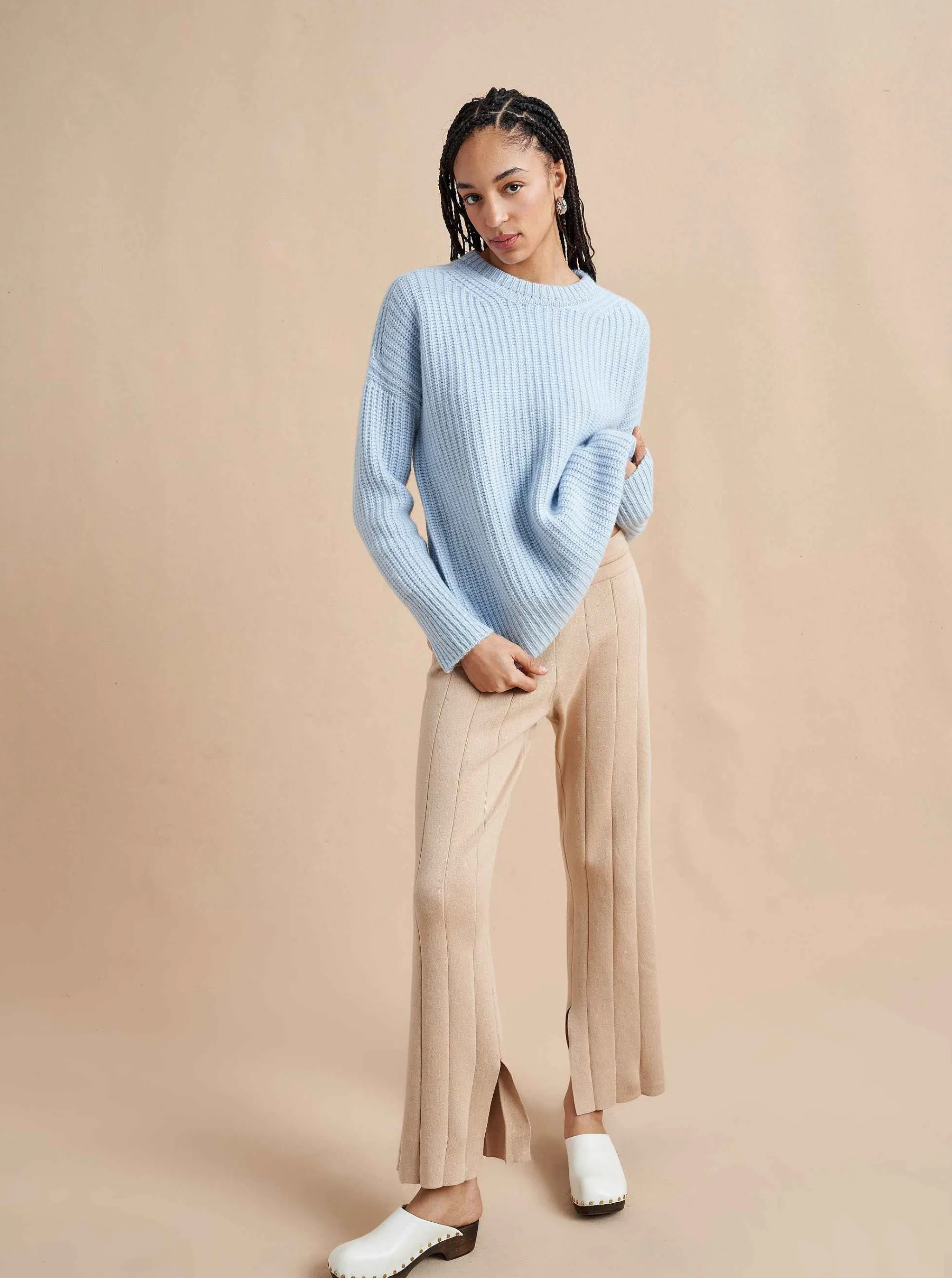 La Ligne Sweaters*Toujours Sweater Pale Blue