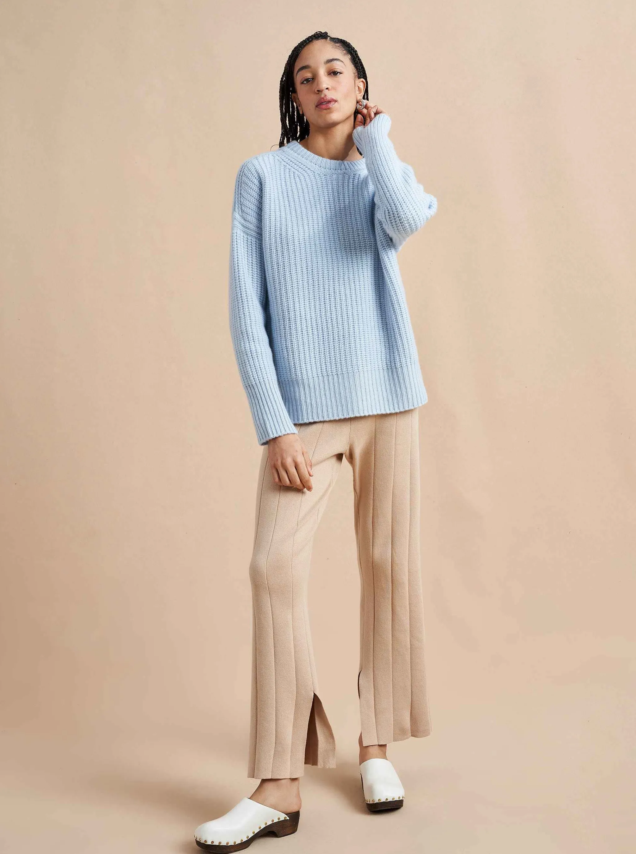 La Ligne Sweaters*Toujours Sweater Pale Blue