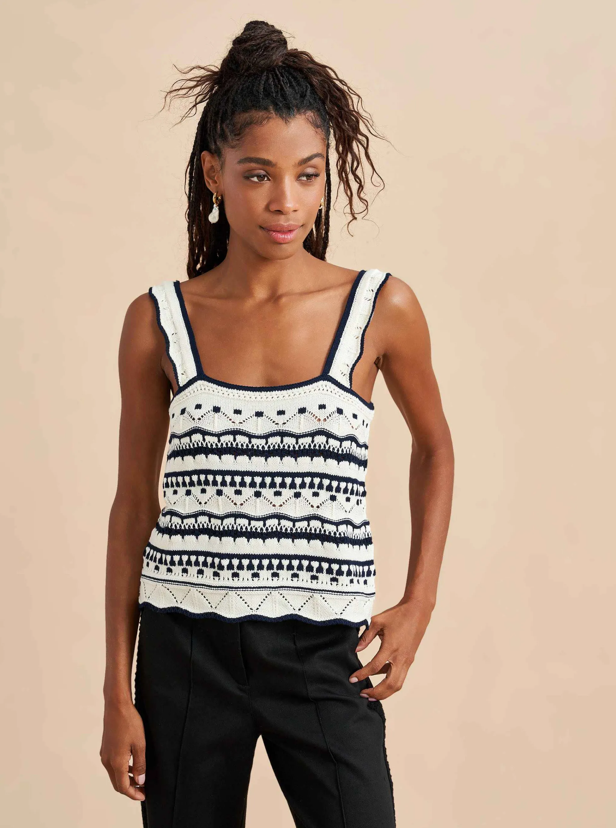 La Ligne Tops*Striped Jane Tank