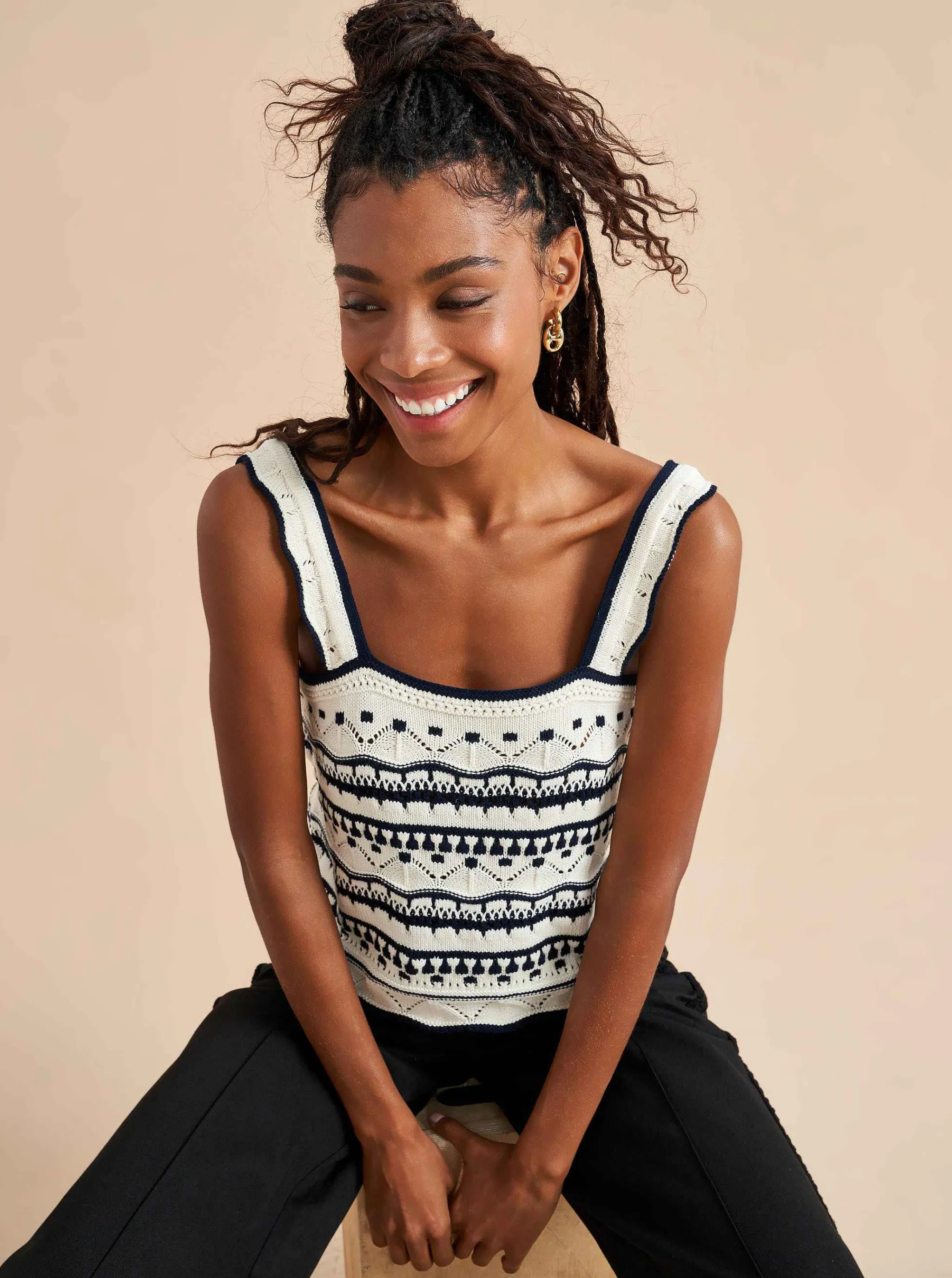 La Ligne Tops*Striped Jane Tank