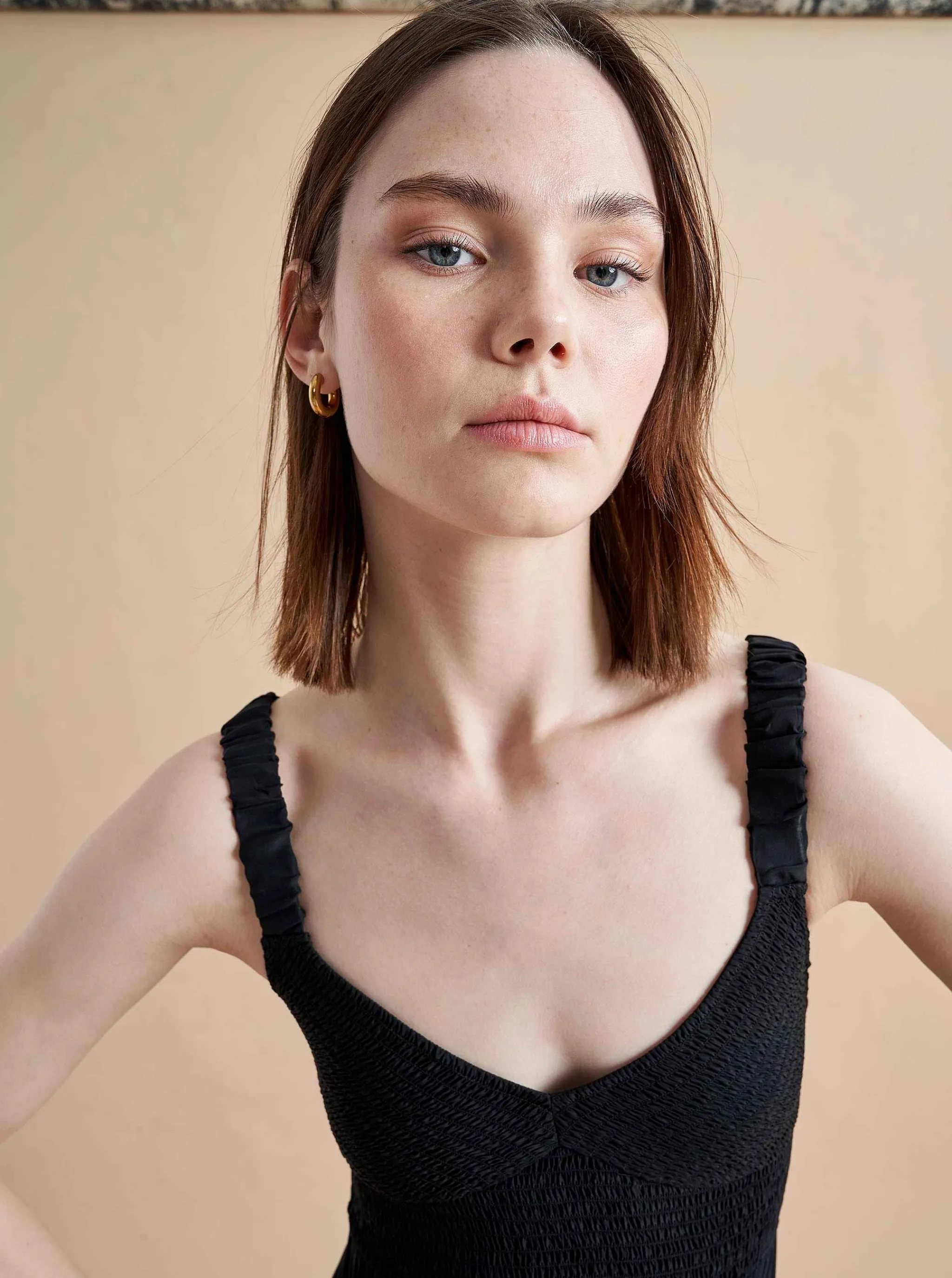 La Ligne Midi Dresses*Sarah Dress Black