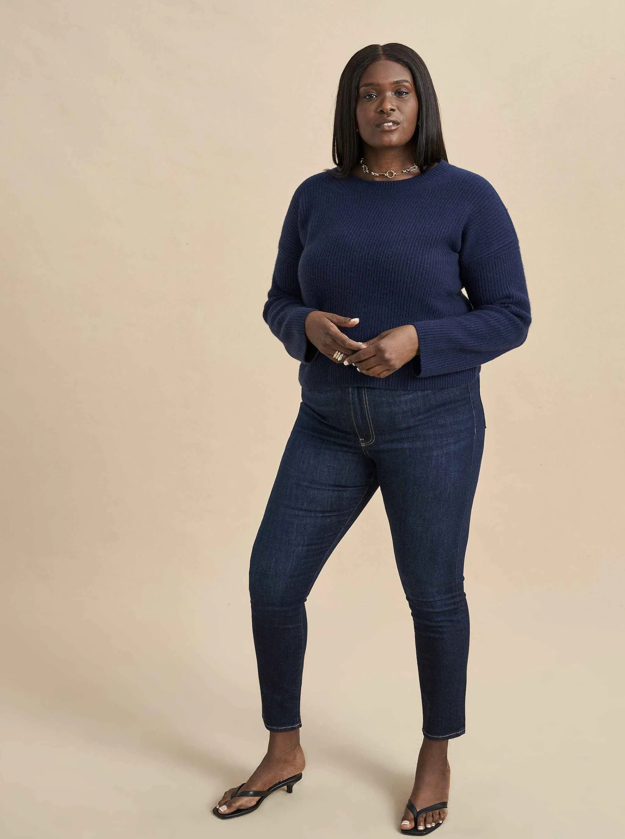 La Ligne Sweaters*Mini Toujours Sweater Navy