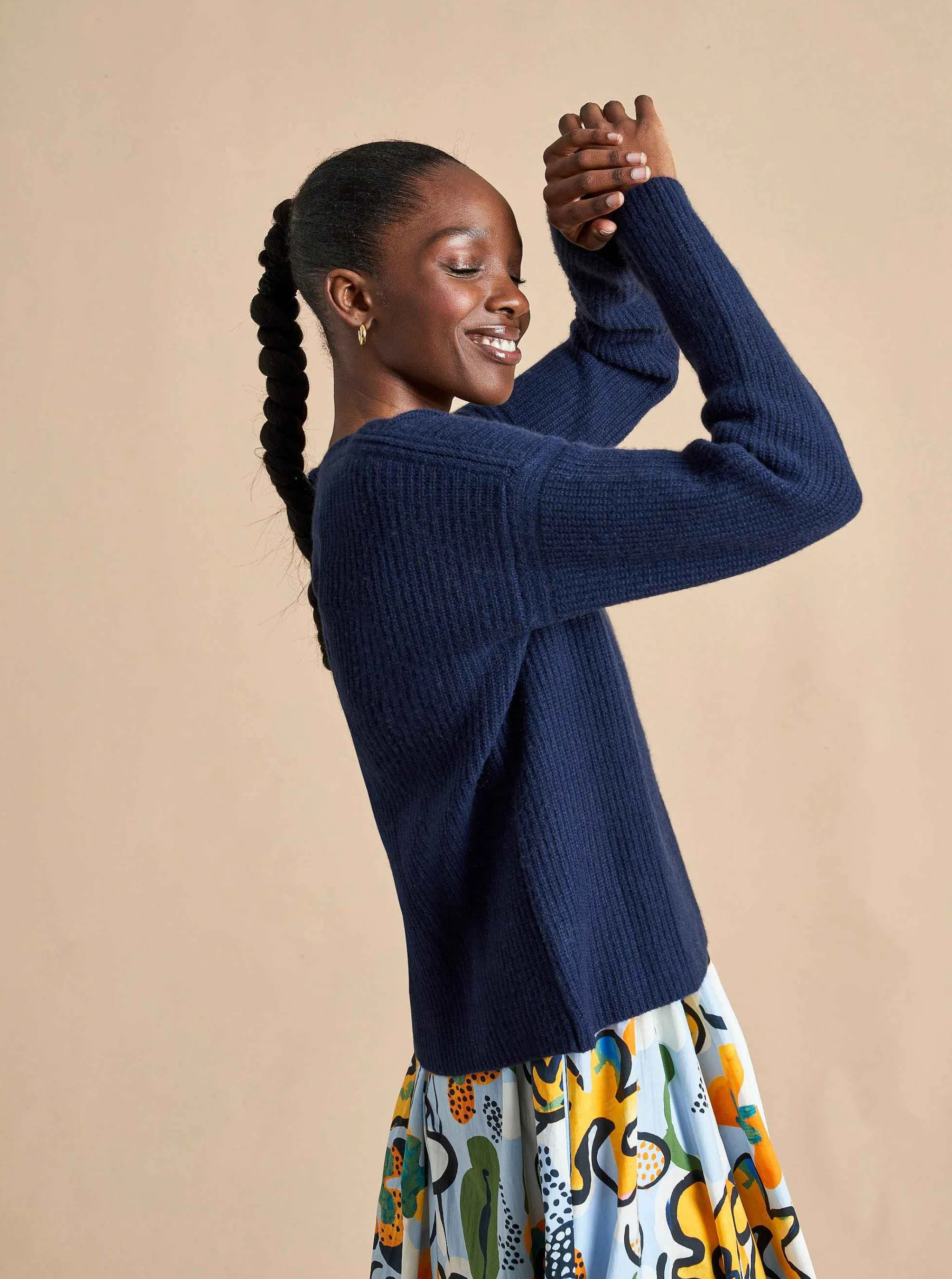 La Ligne Sweaters*Mini Toujours Sweater Navy