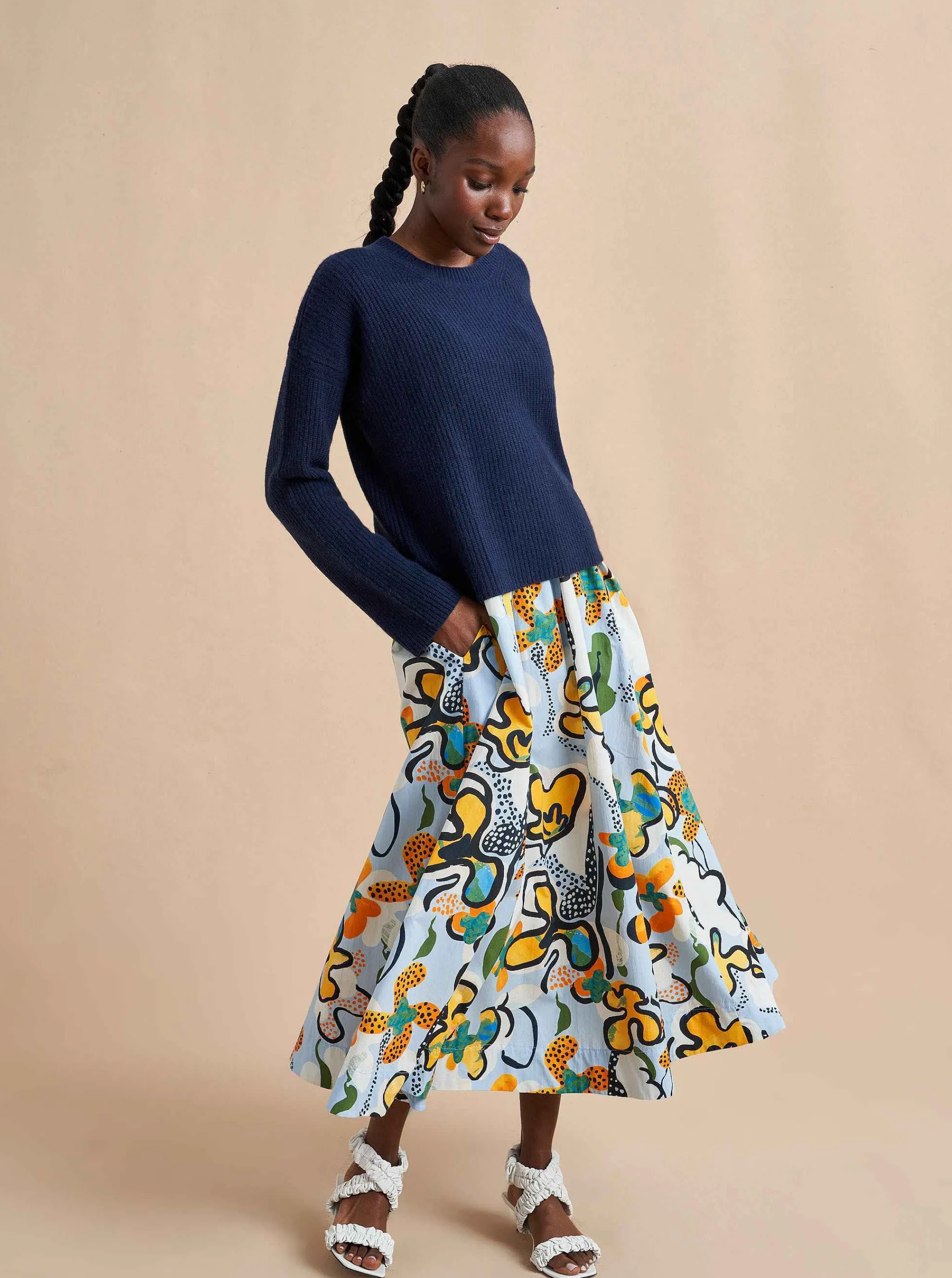 La Ligne Sweaters*Mini Toujours Sweater Navy