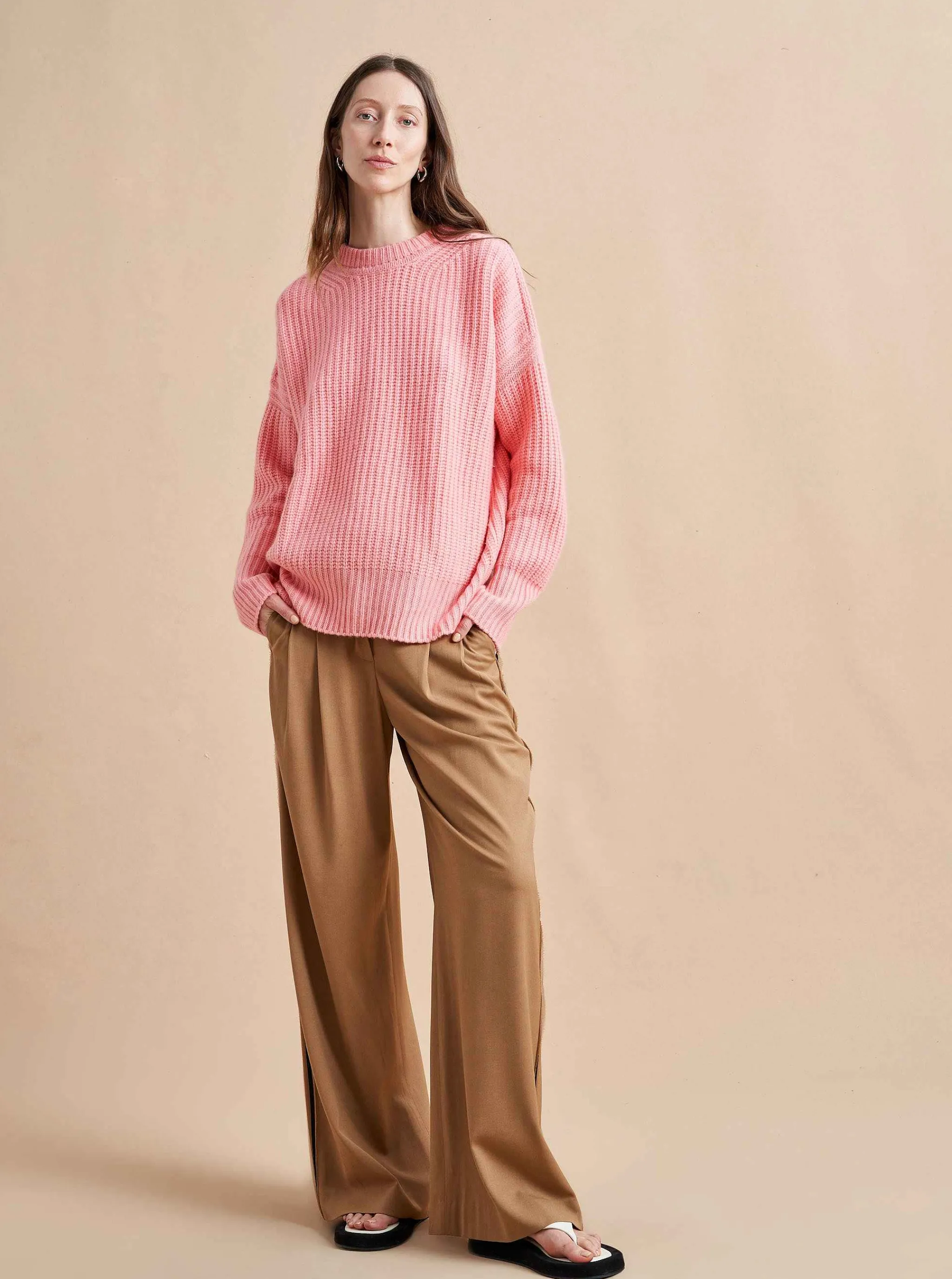 La Ligne Sweaters*Toujours Sweater Peach