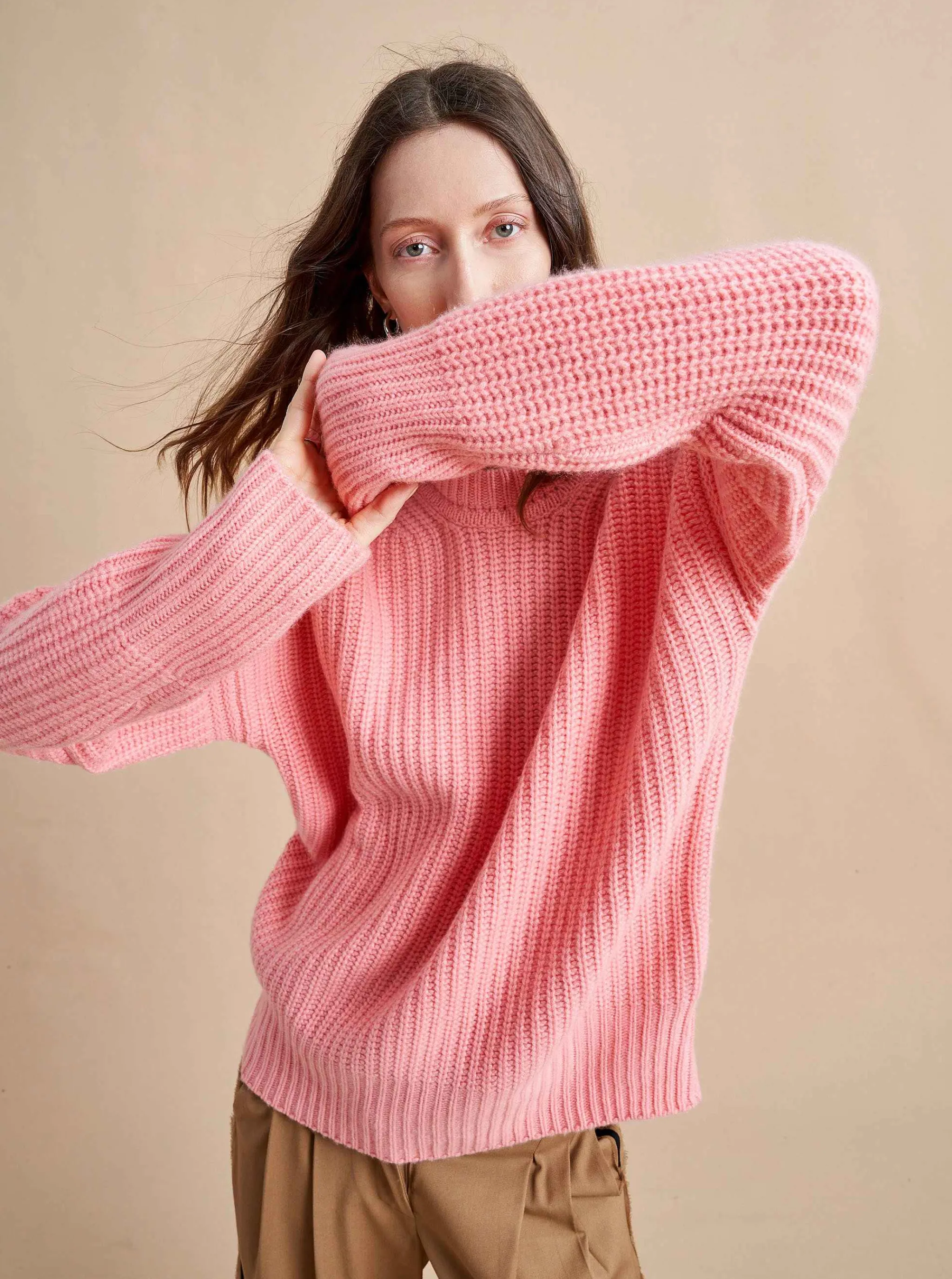 La Ligne Sweaters*Toujours Sweater Peach