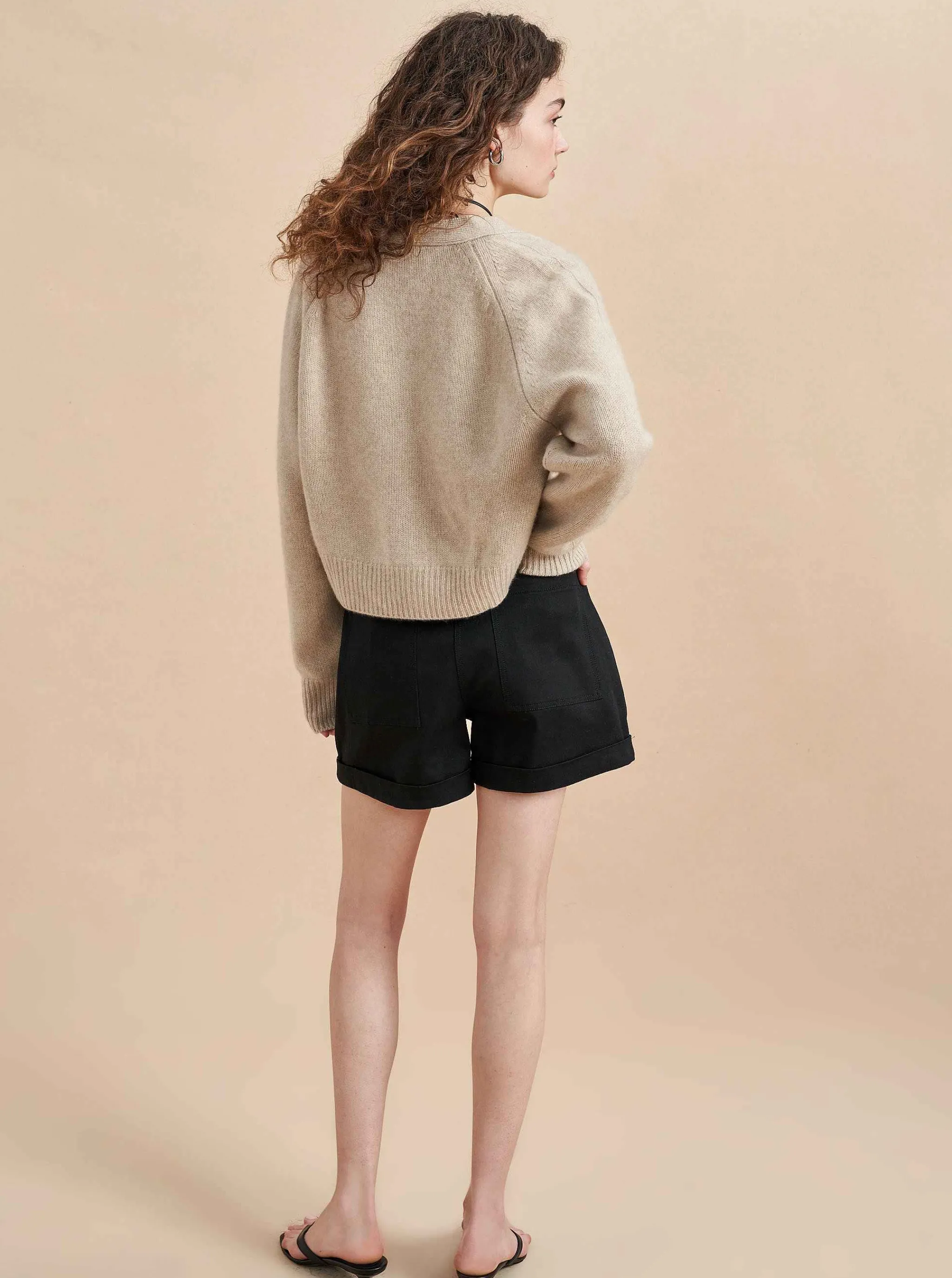 La Ligne Shorts*Canvas Short Black