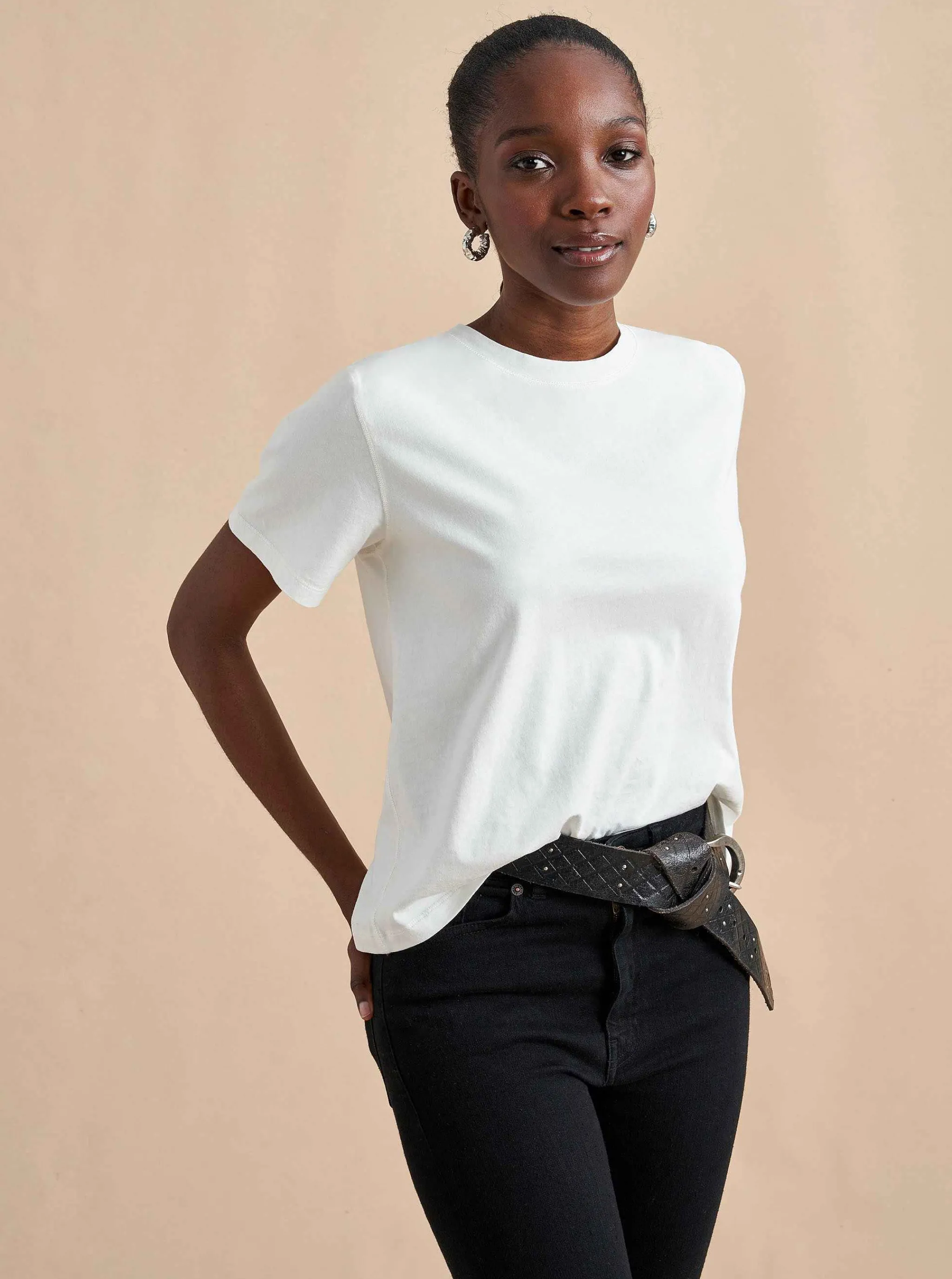 La Ligne Tees*Val Tee White