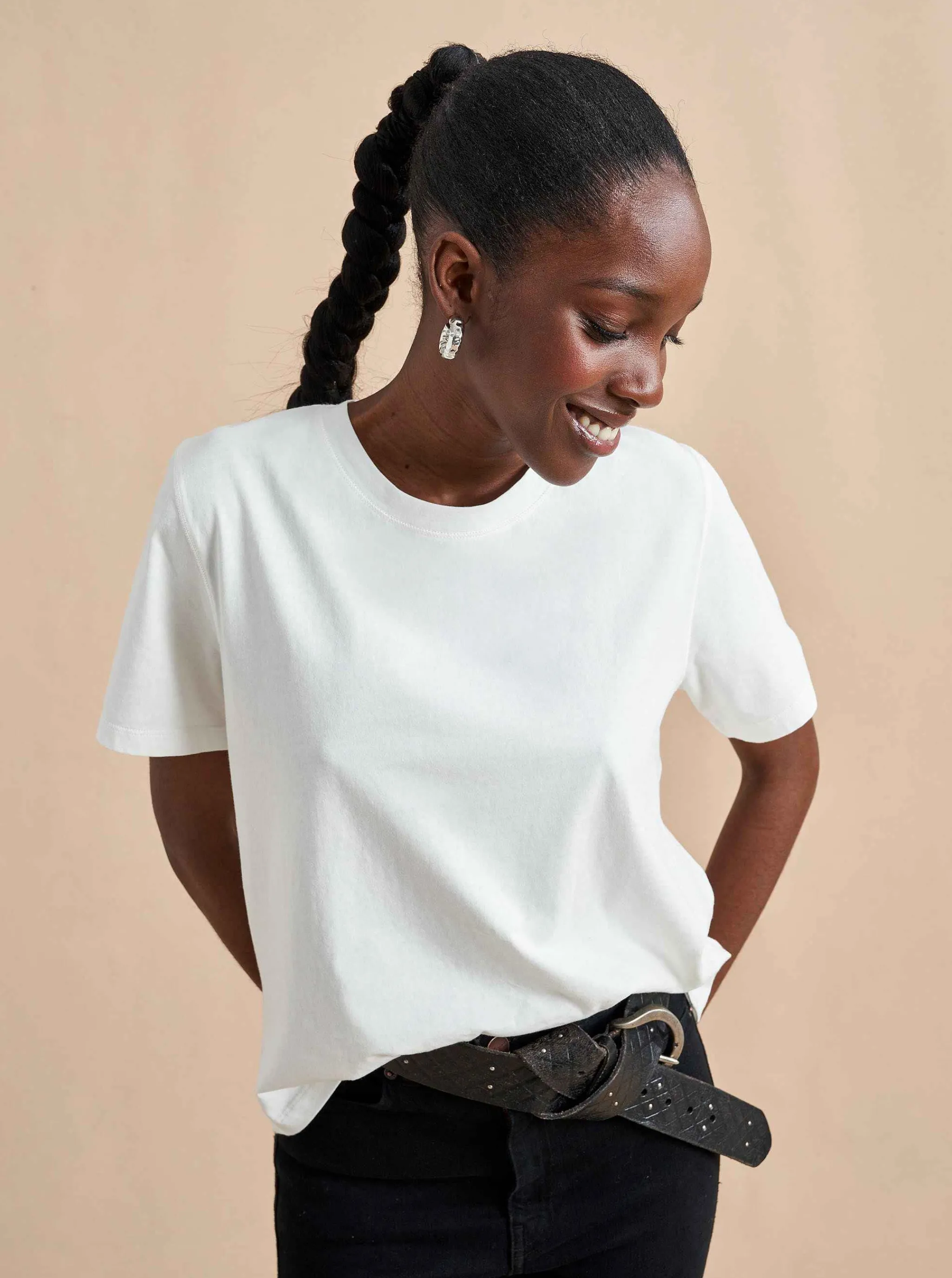 La Ligne Tees*Val Tee White