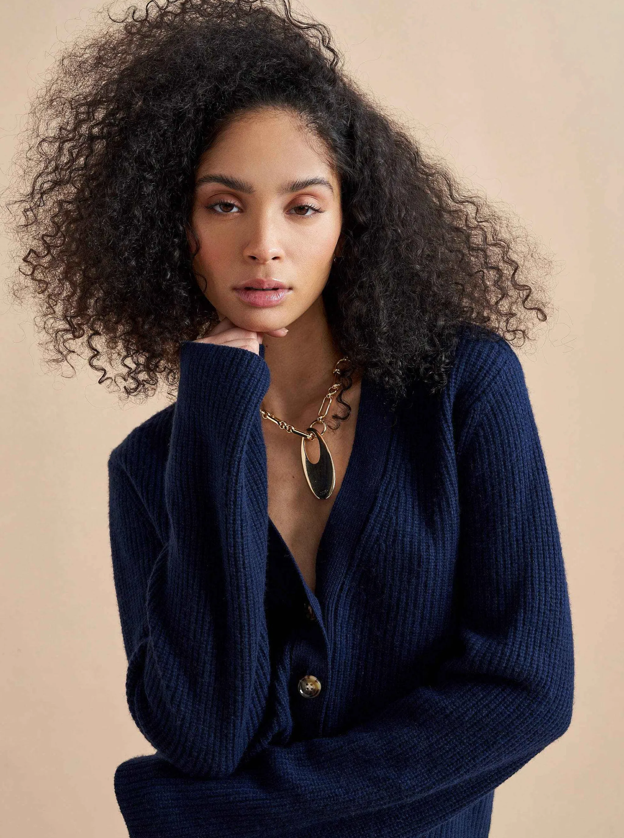 La Ligne Cardigans*Mini Toujours Cardigan Navy