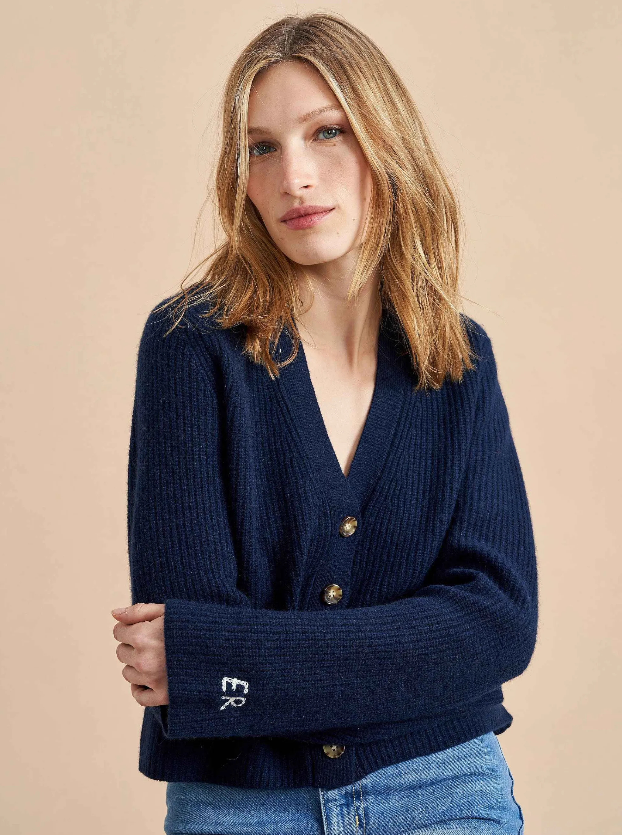 La Ligne Cardigans*Mini Toujours Cardigan Navy
