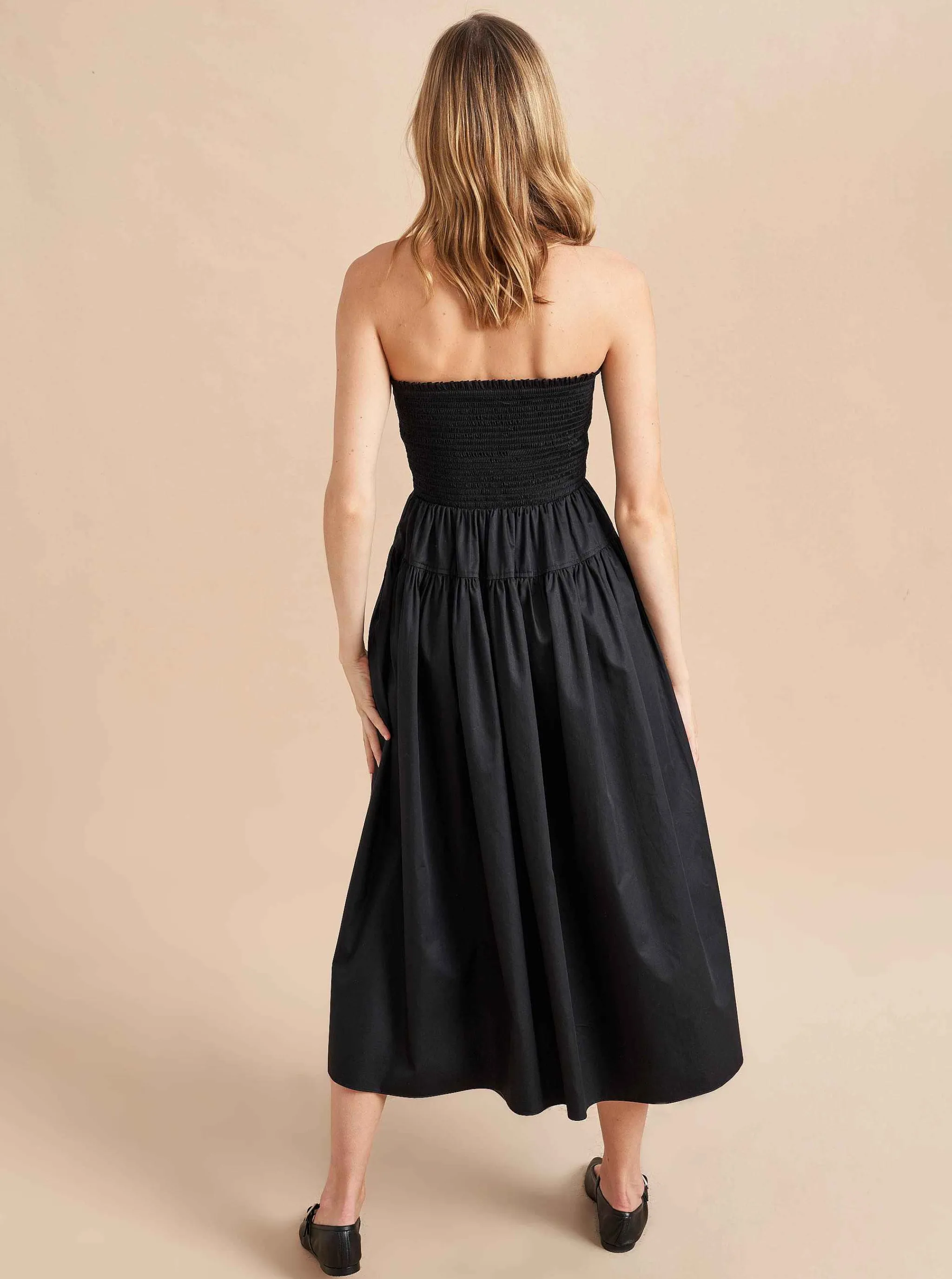 La Ligne Midi Dresses*Strapless Vivian Dress
