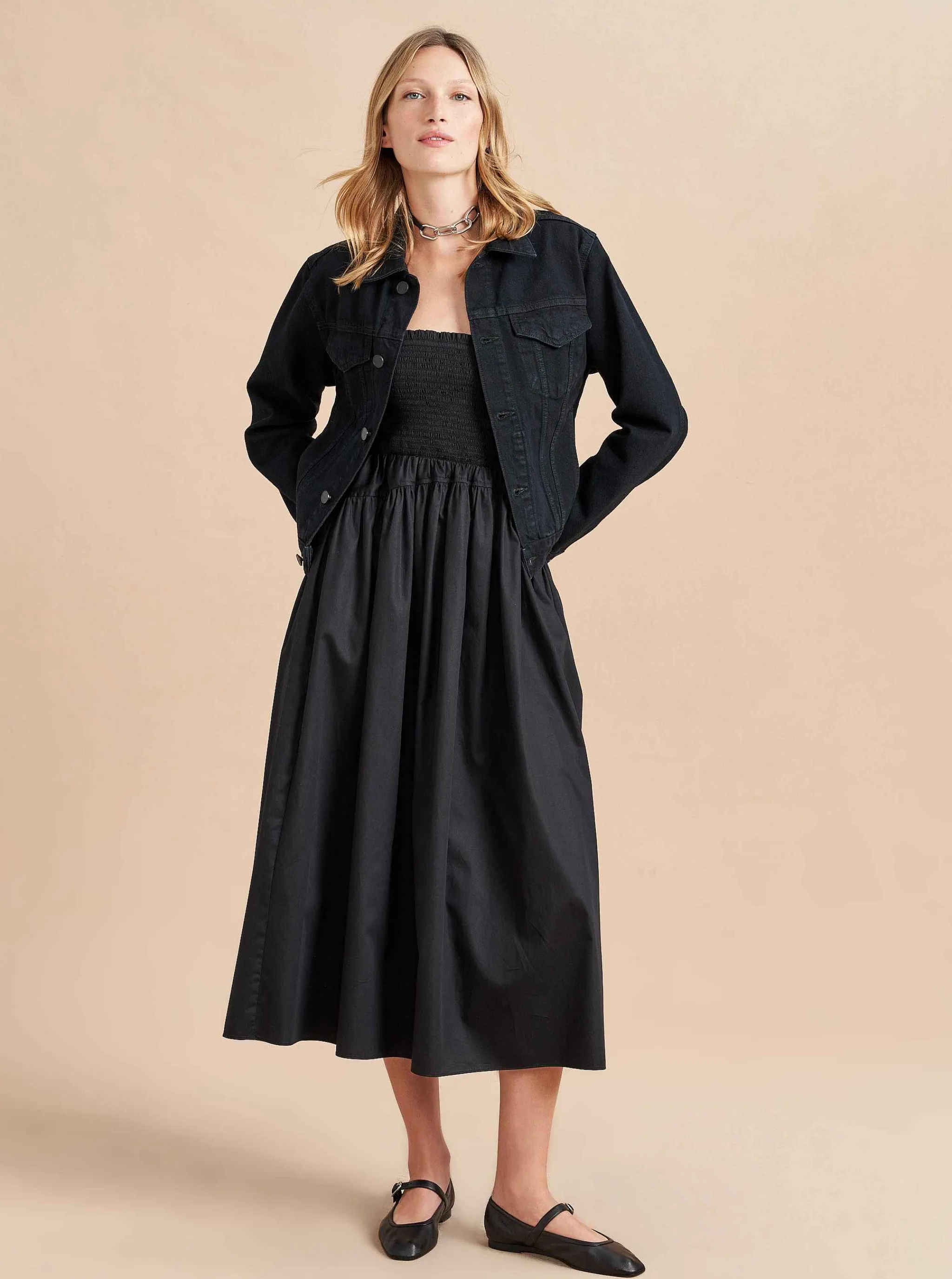 La Ligne Midi Dresses*Strapless Vivian Dress