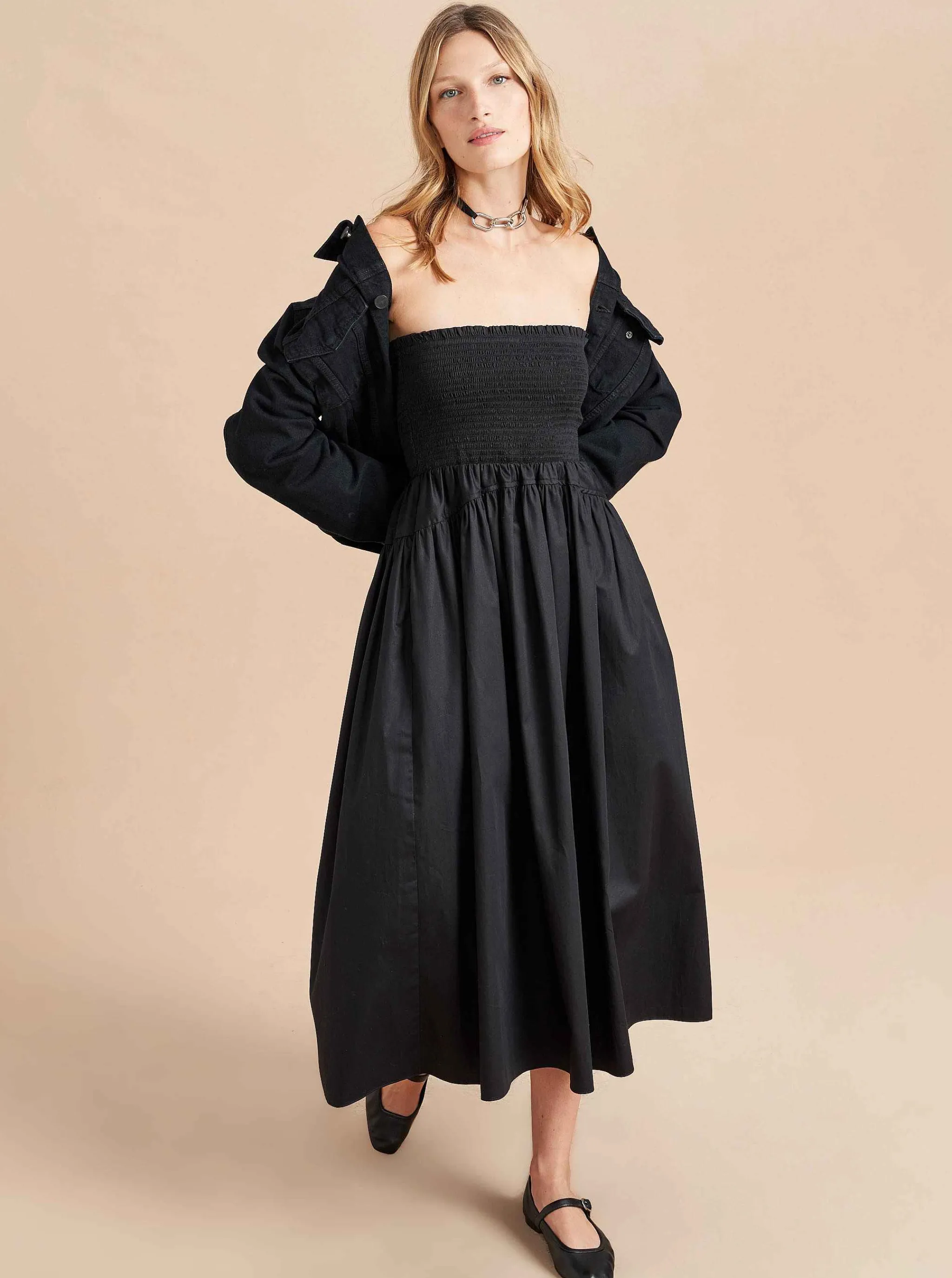 La Ligne Midi Dresses*Strapless Vivian Dress