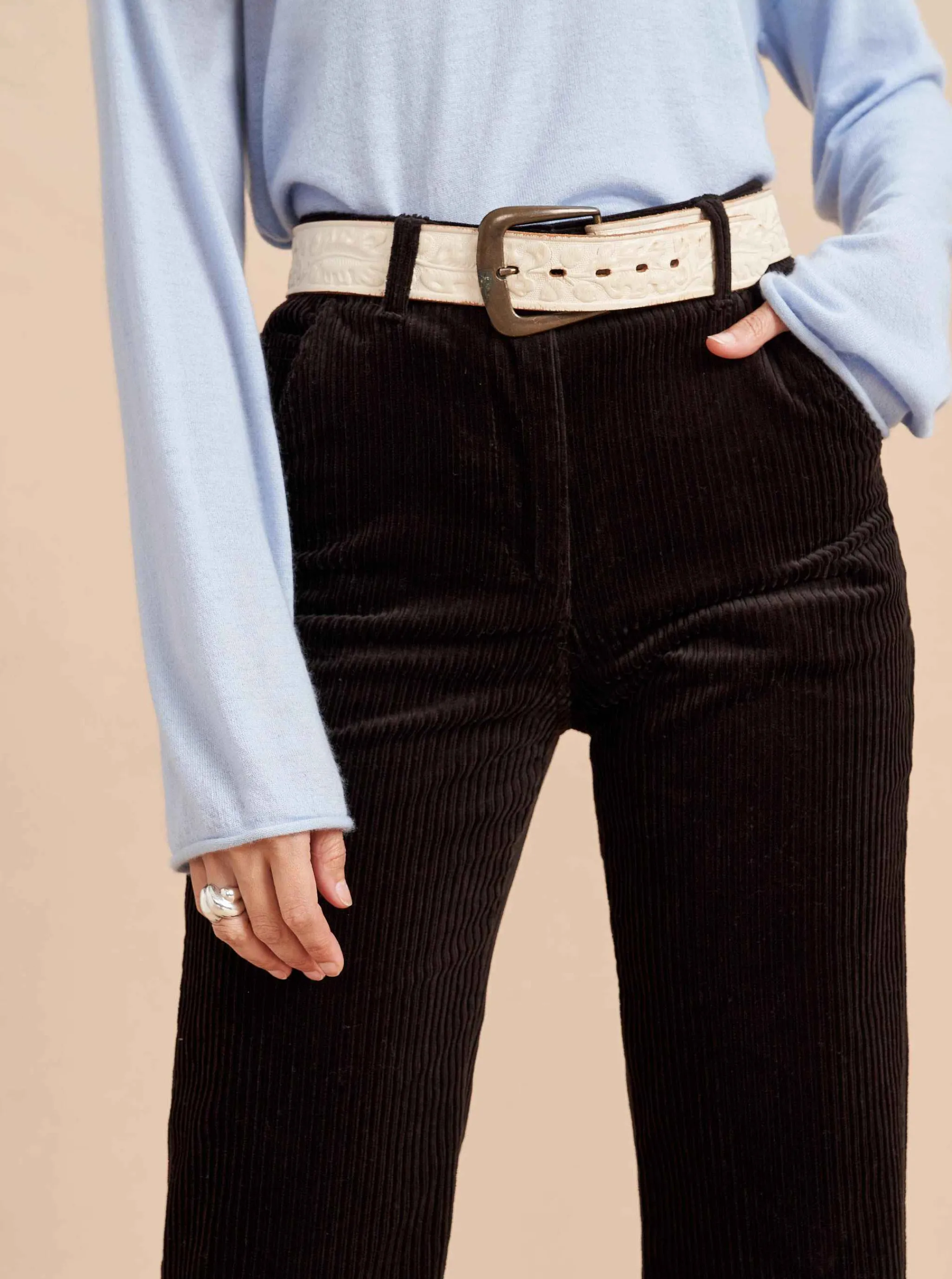 La Ligne Pants*Reece Trouser Chocolate