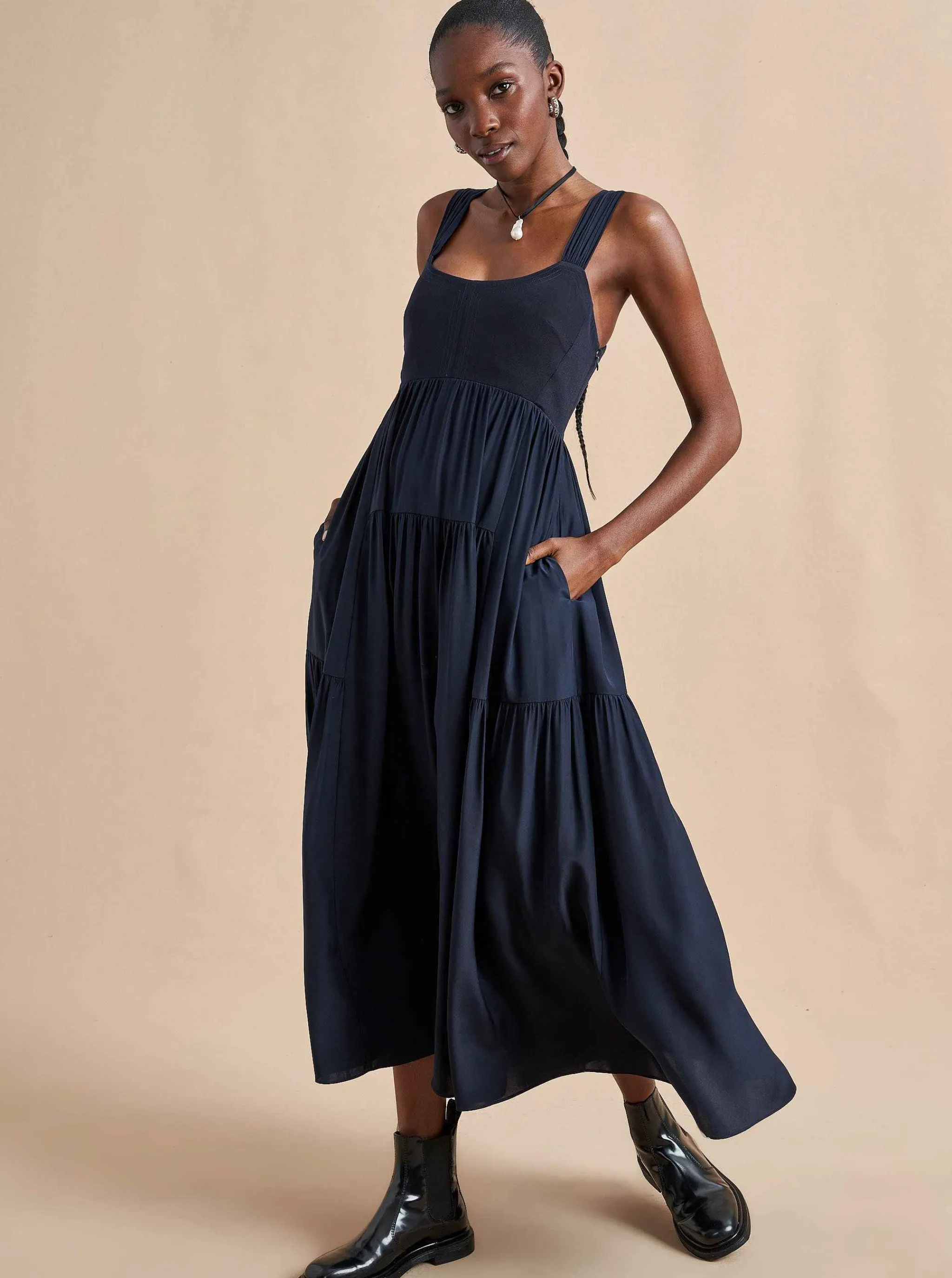 La Ligne Midi Dresses*Vanessa Dress