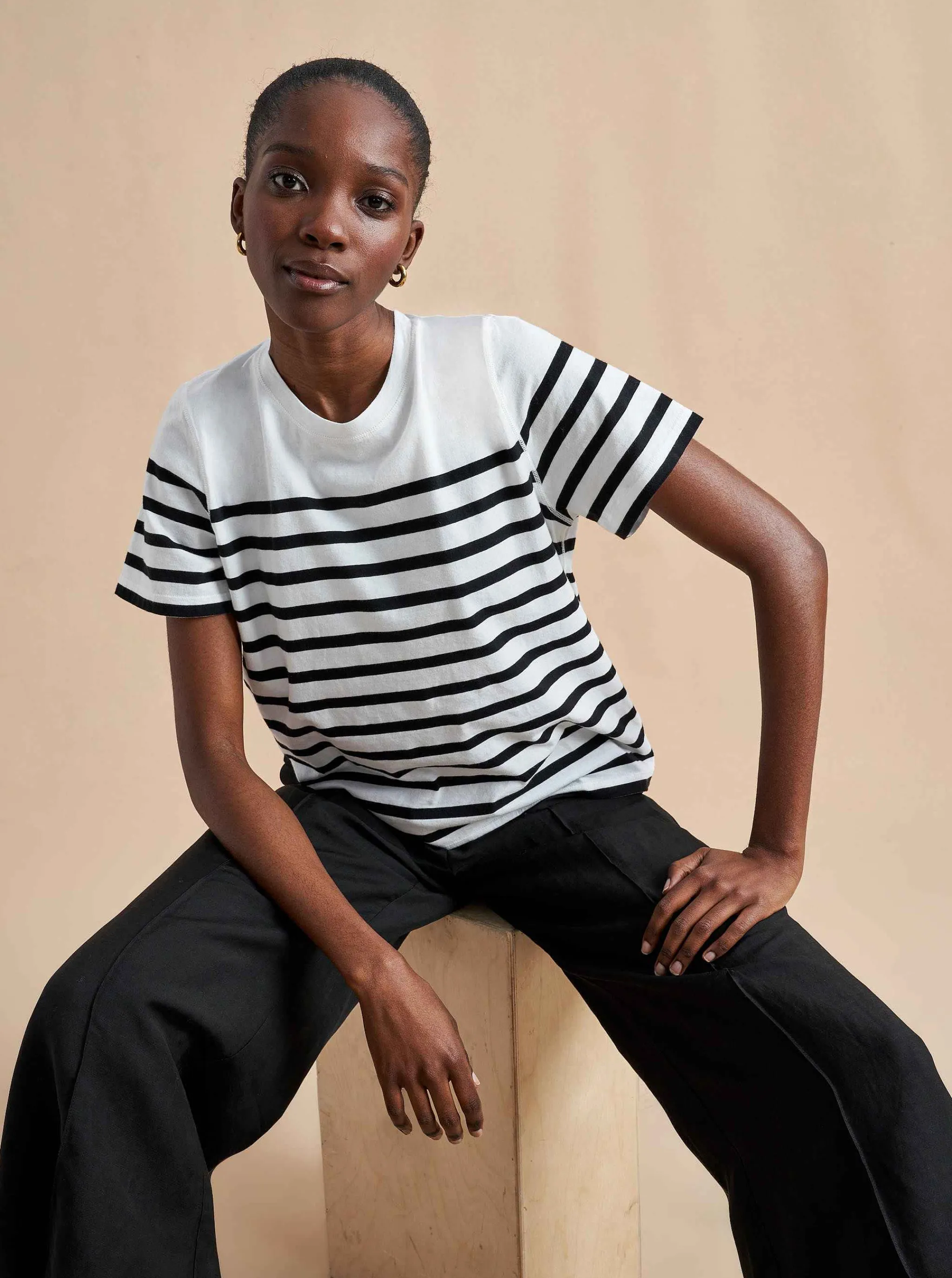 La Ligne Tees*Striped Val Tee