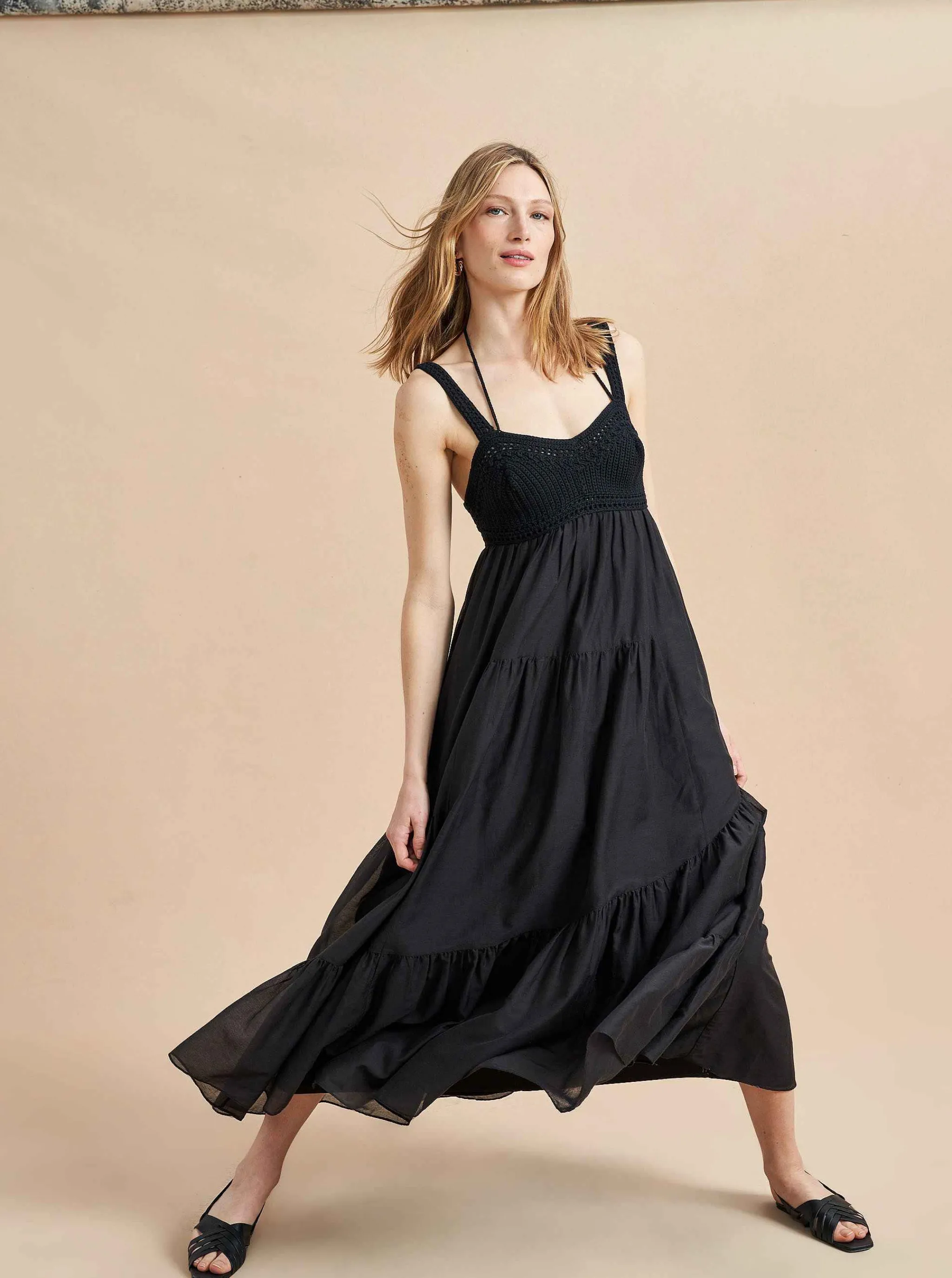 La Ligne Midi Dresses*Jane Dress Black