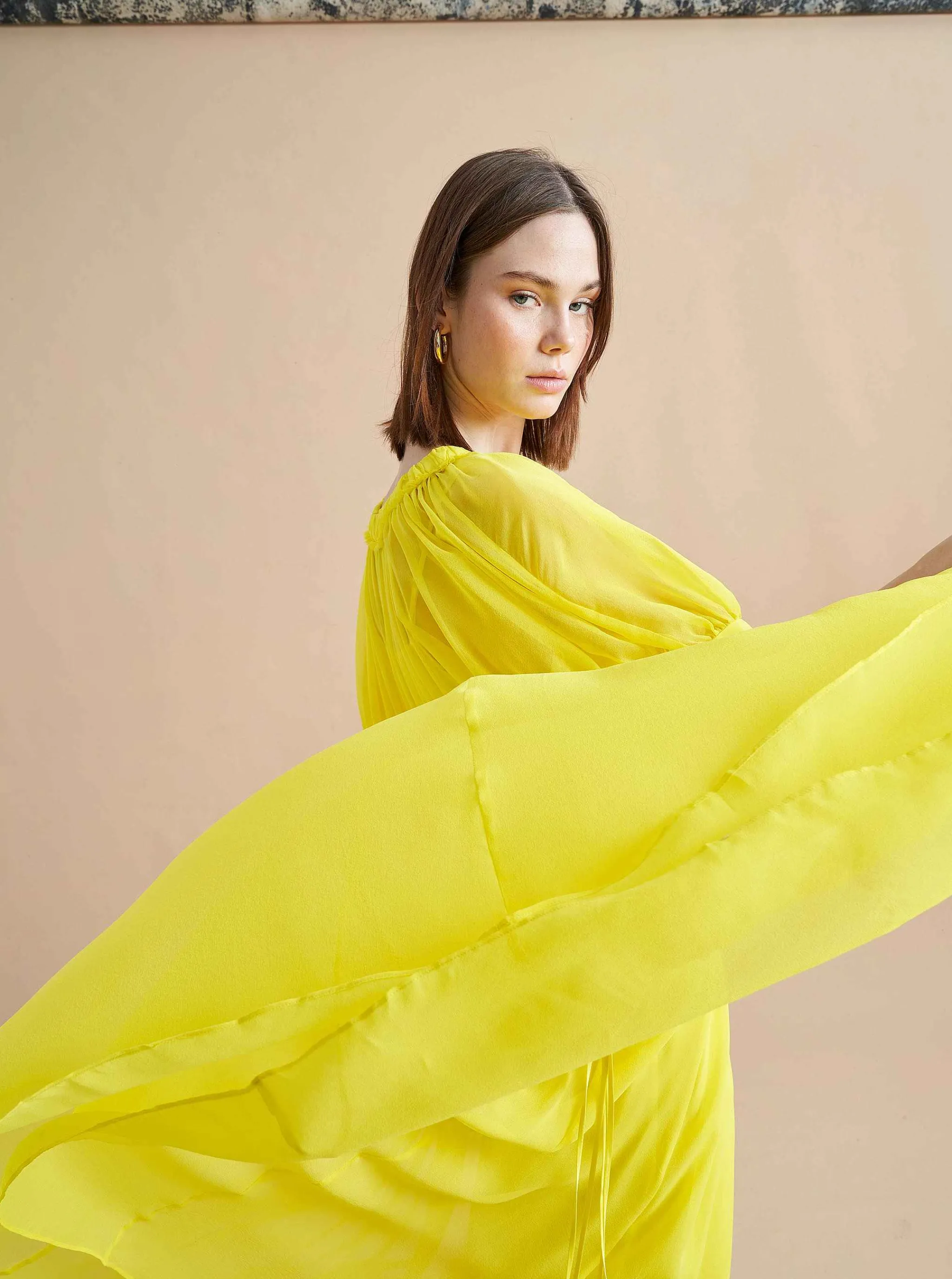 La Ligne Midi Dresses*Constance Dress Lemon