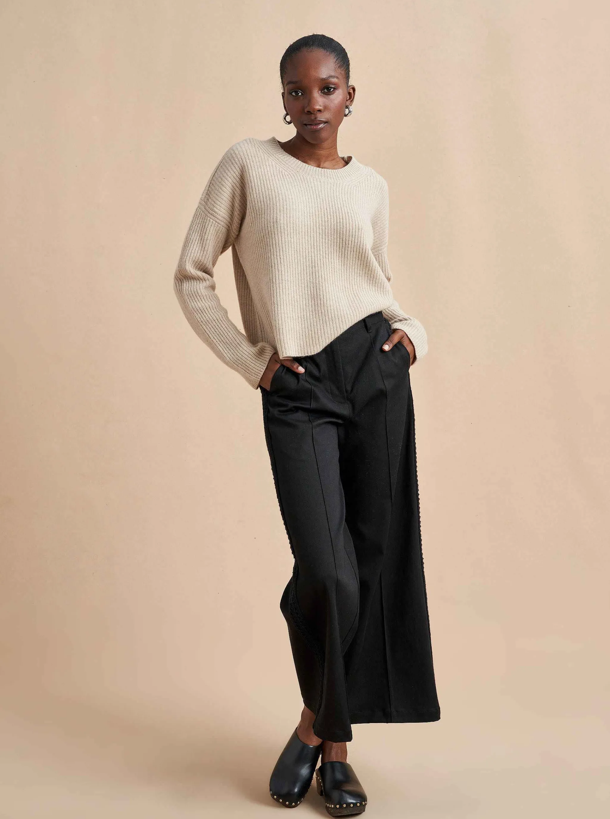 La Ligne Sweaters*Mini Toujours Sweater Tan