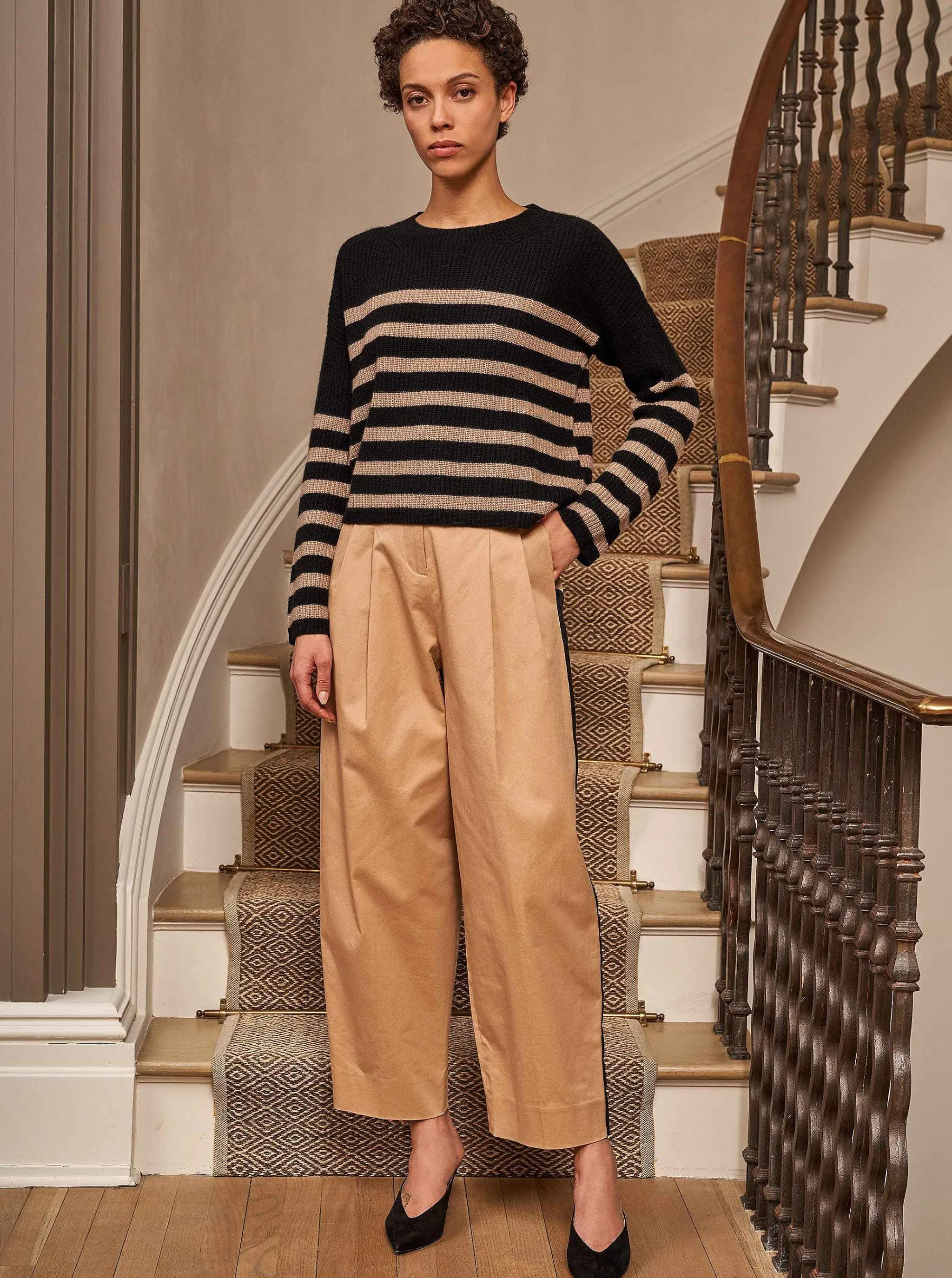 La Ligne Sweaters*Mini Striped Toujours Sweater