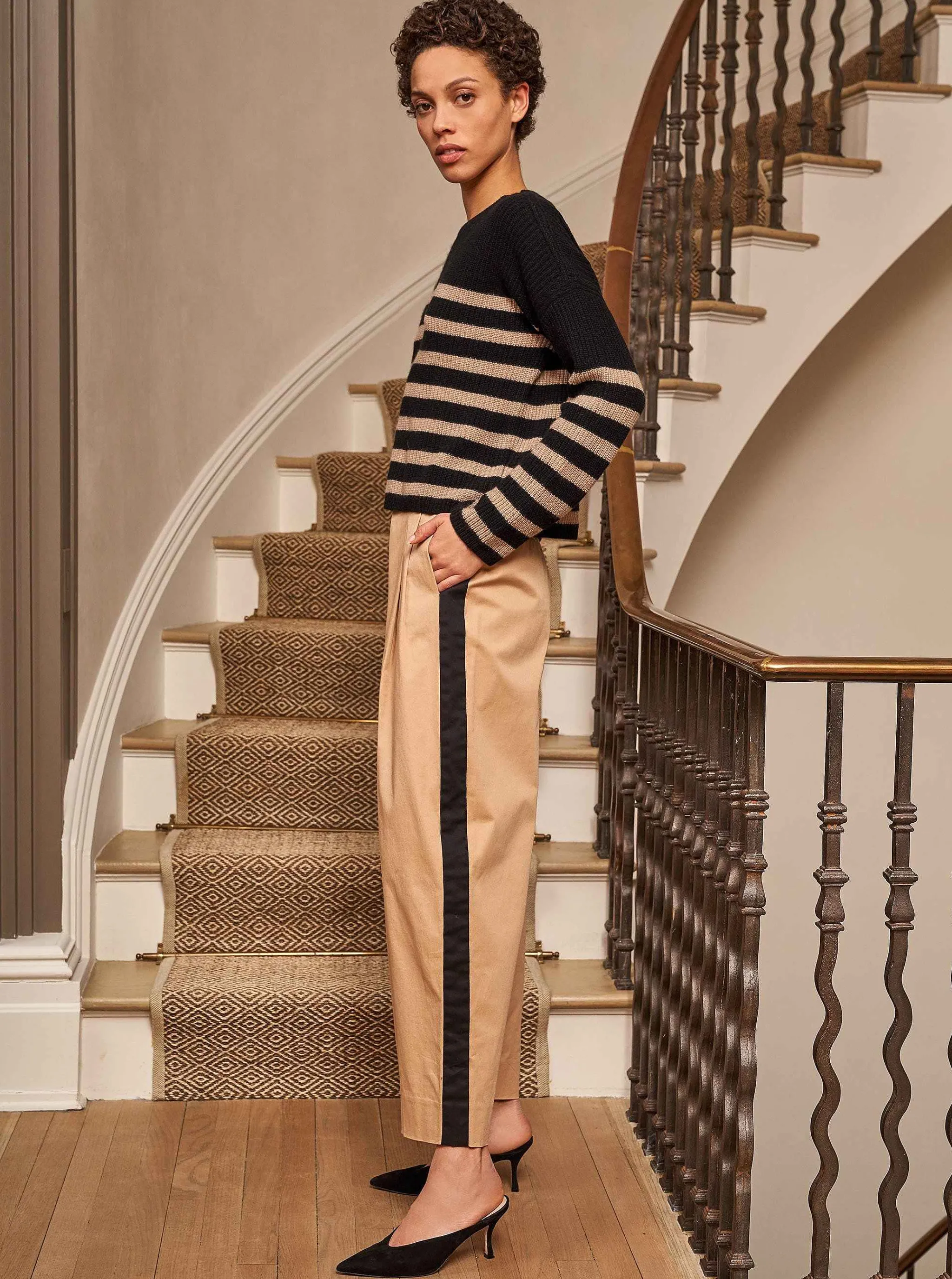 La Ligne Sweaters*Mini Striped Toujours Sweater