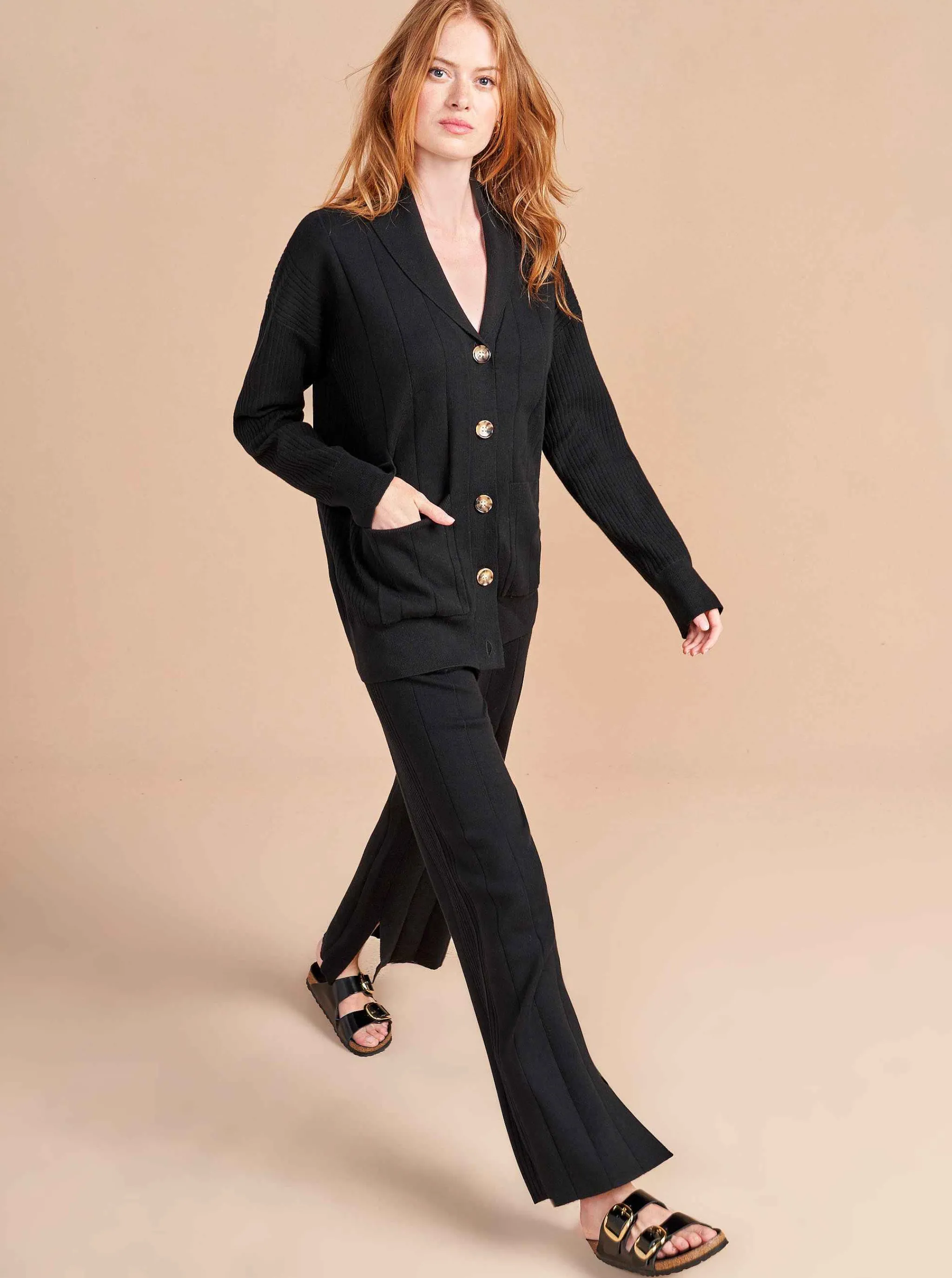 La Ligne Cardigans*Molly Cardigan Black