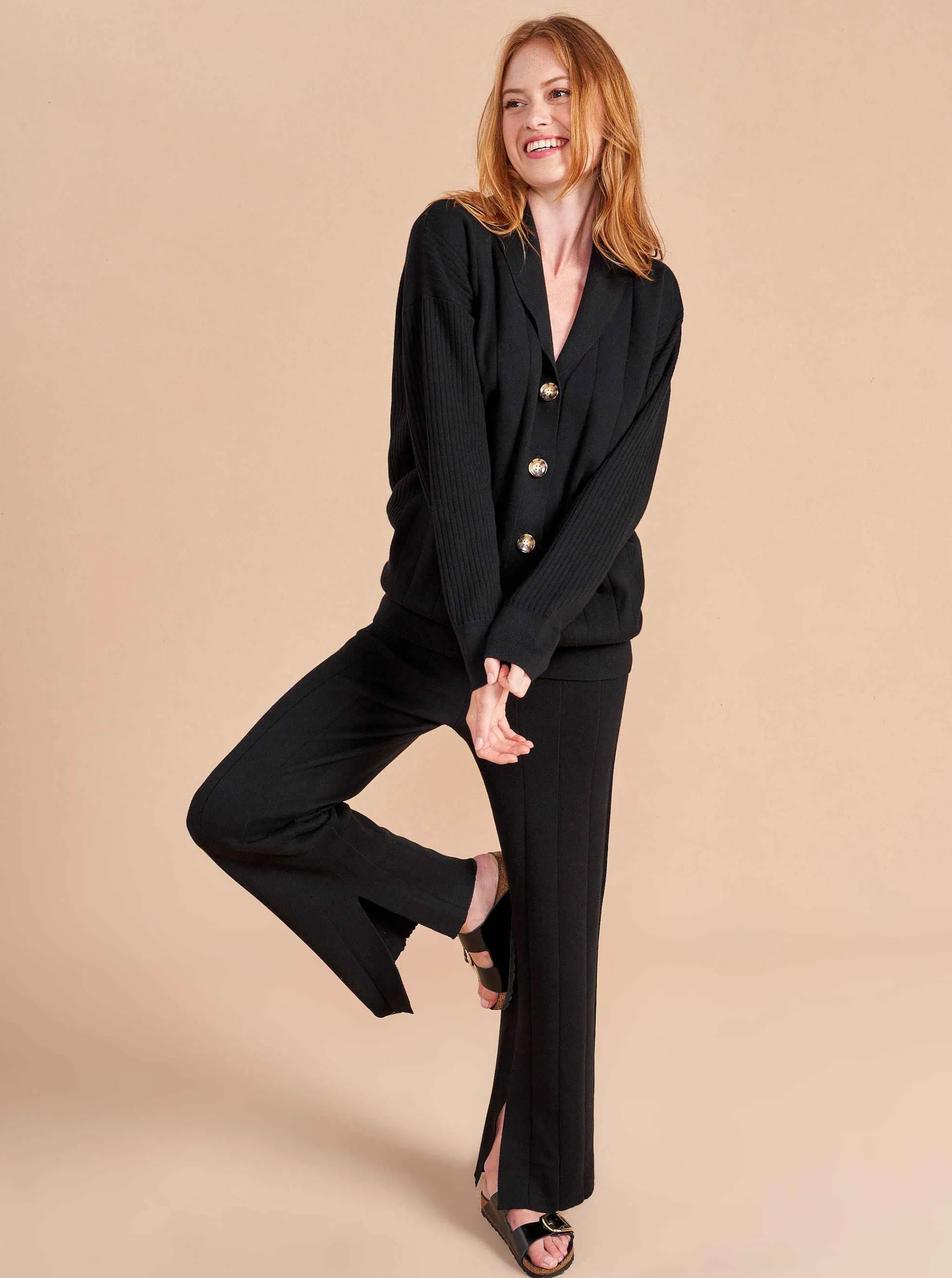 La Ligne Cardigans*Molly Cardigan Black