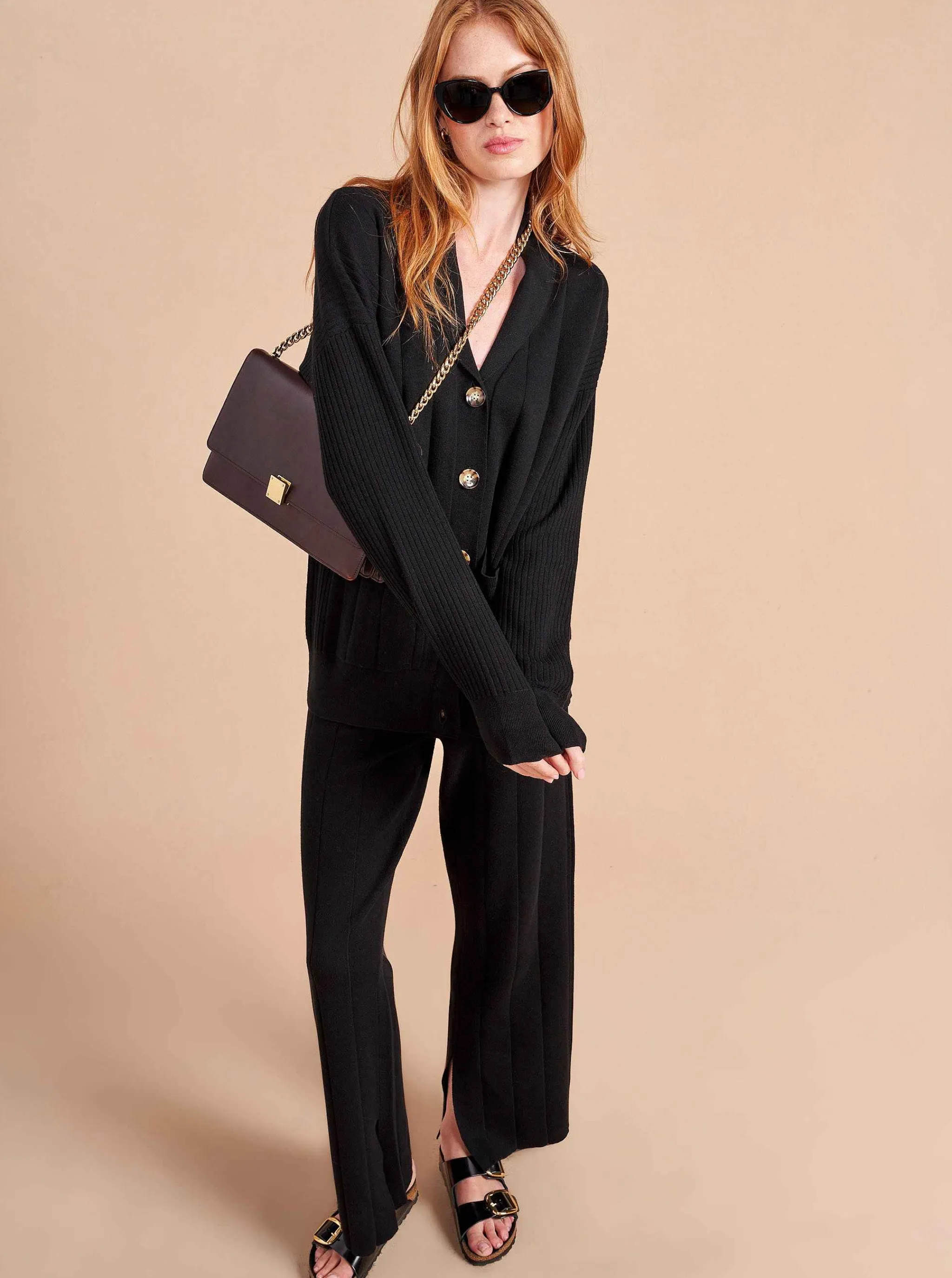 La Ligne Cardigans*Molly Cardigan Black