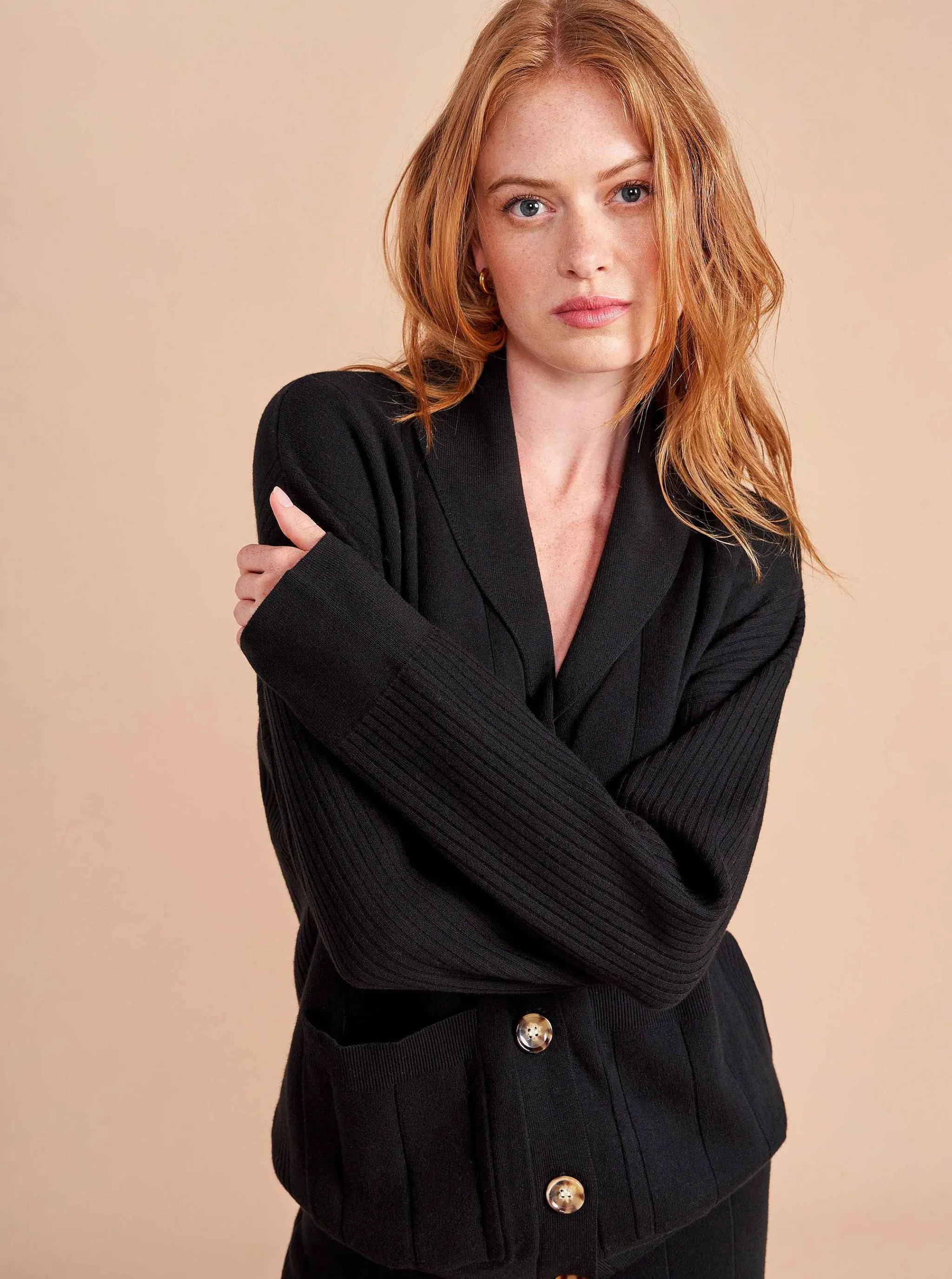 La Ligne Cardigans*Molly Cardigan Black