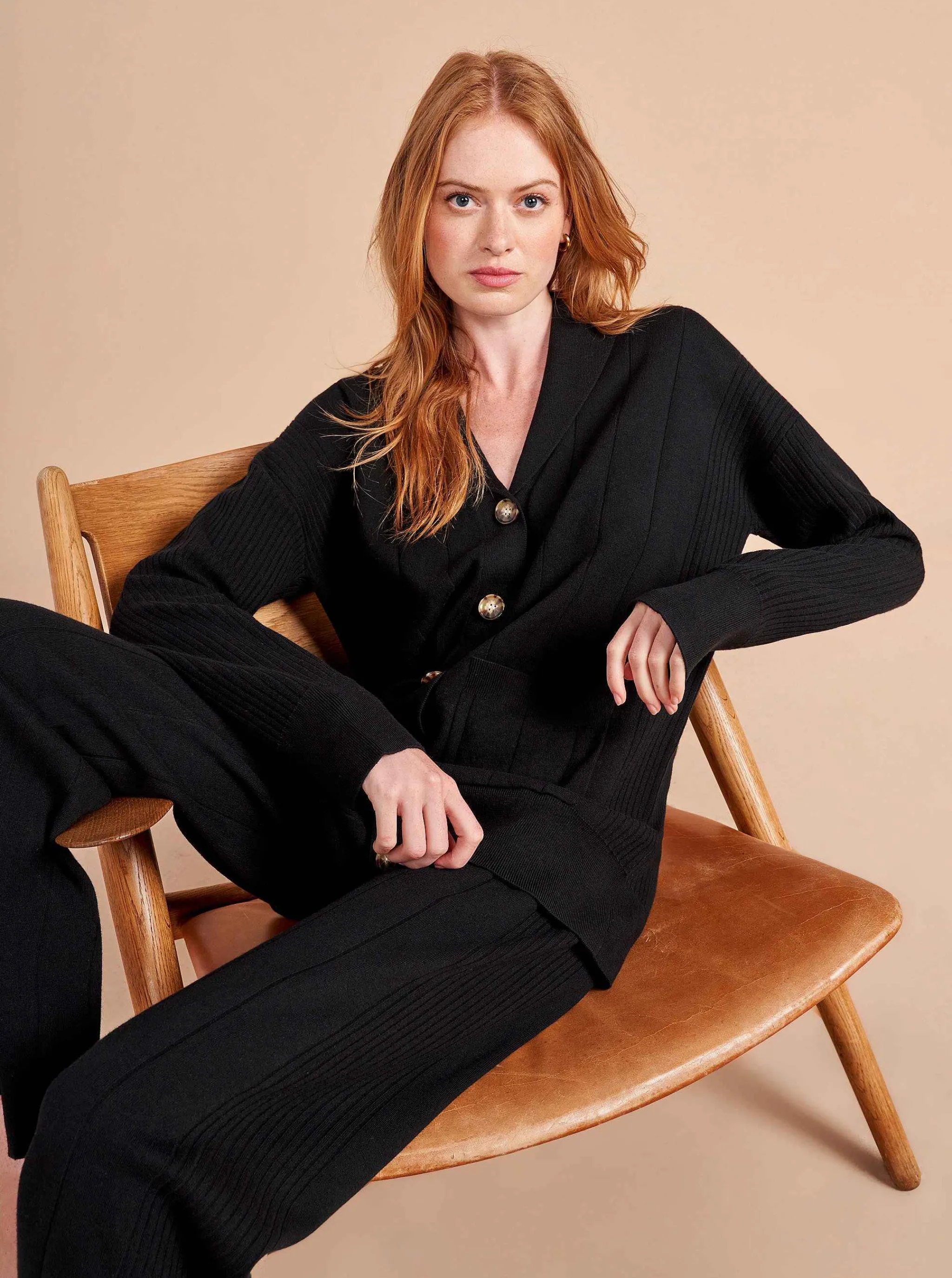 La Ligne Cardigans*Molly Cardigan Black