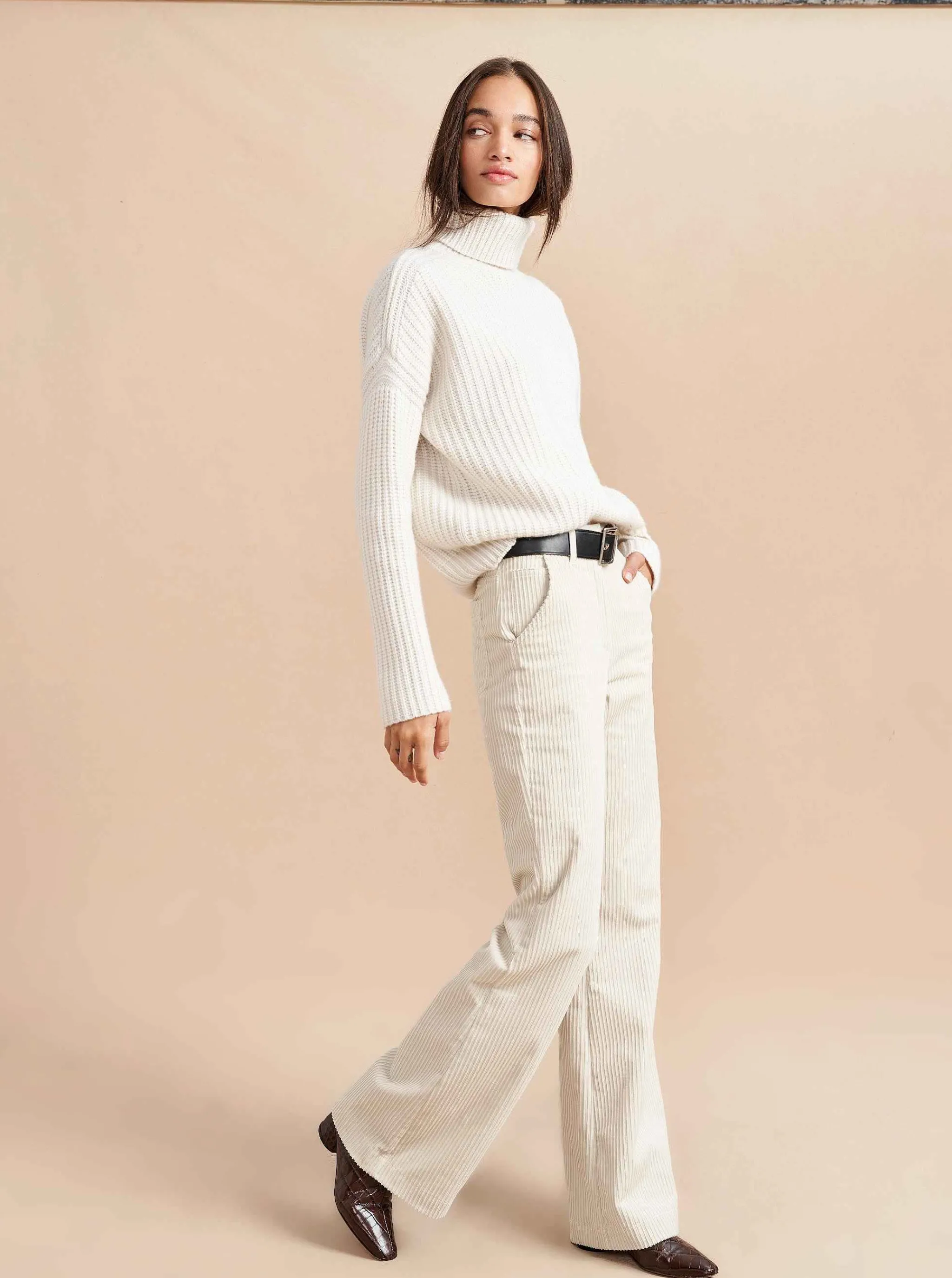 La Ligne Turtlenecks*Toujours Turtleneck Cream