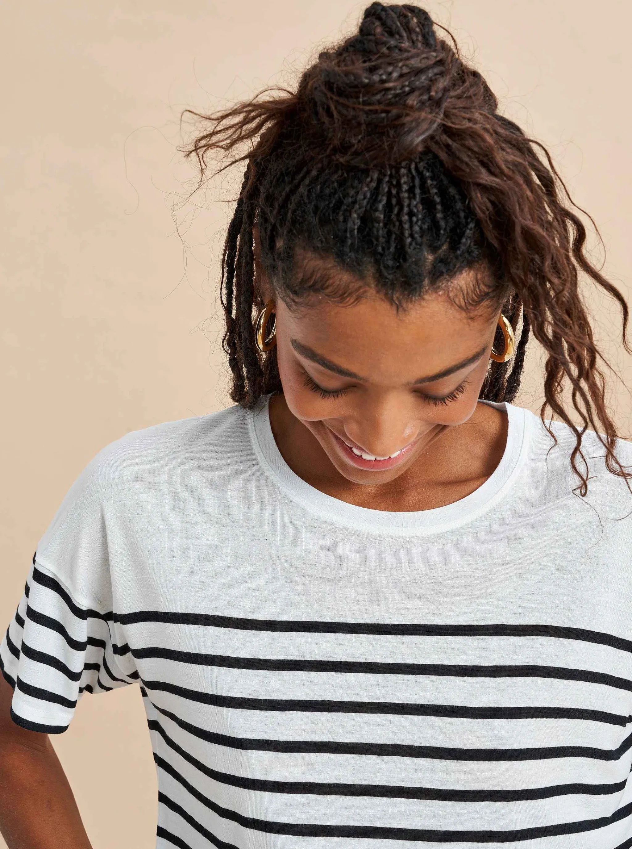 La Ligne Tees*Short Sleeve Teddy Tee