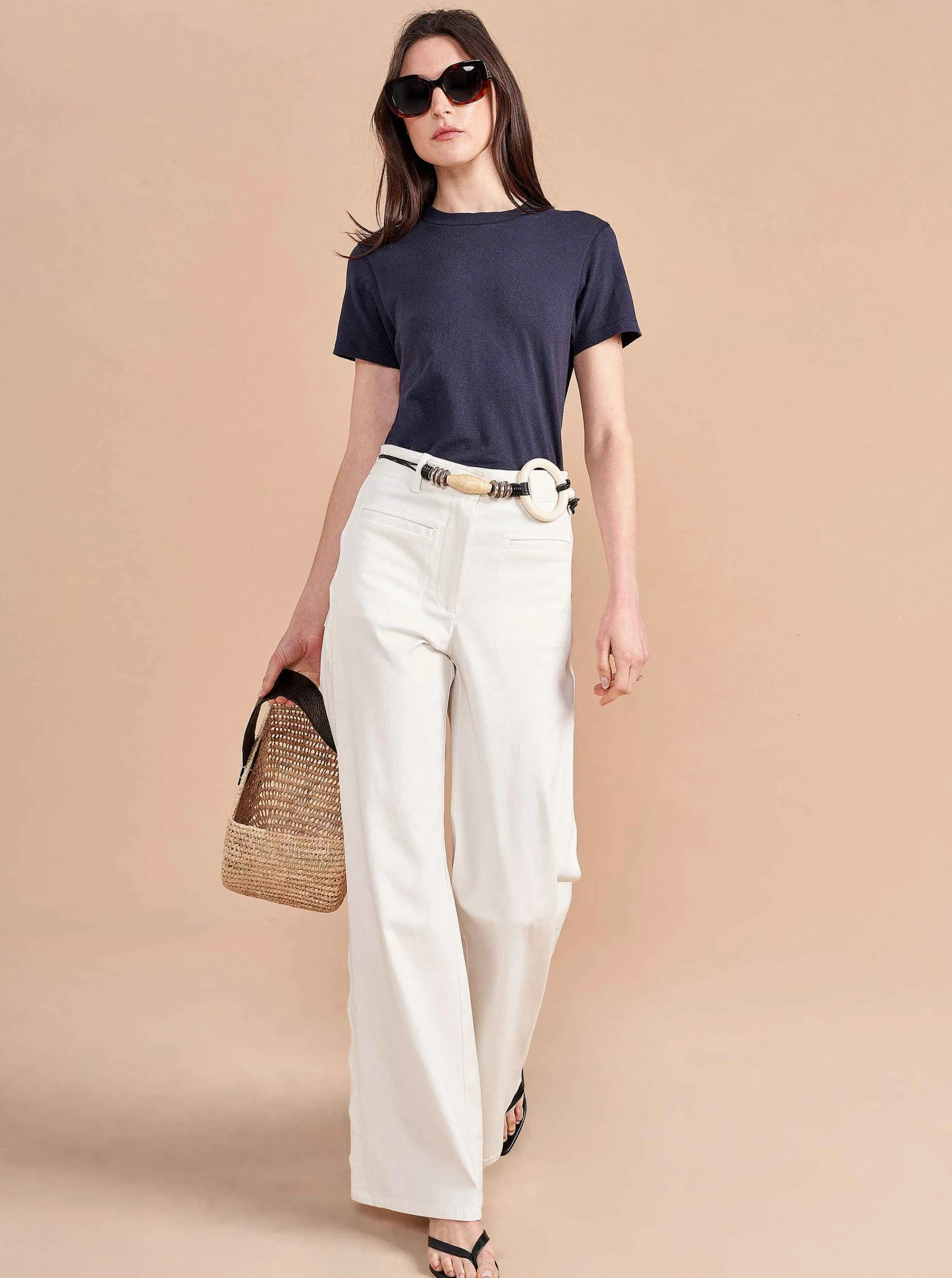 La Ligne Tees*Molly Tee Navy